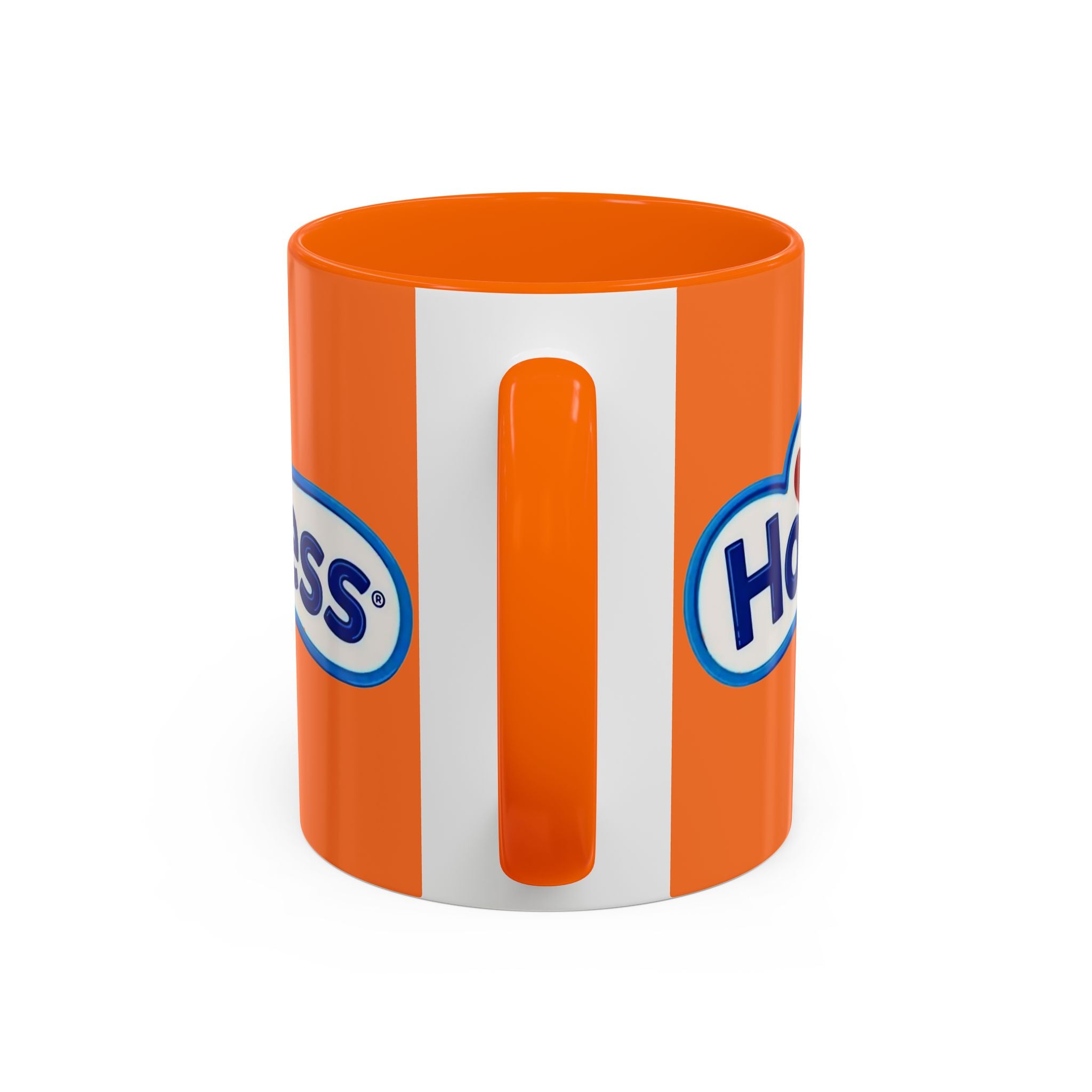 Hostess Logo Accent Coffee Mug — Retro Orange 11/15oz - Creations by Chris and Carlos