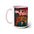 Bullet Train- Two-Tone Coffee Mugs, 15oz