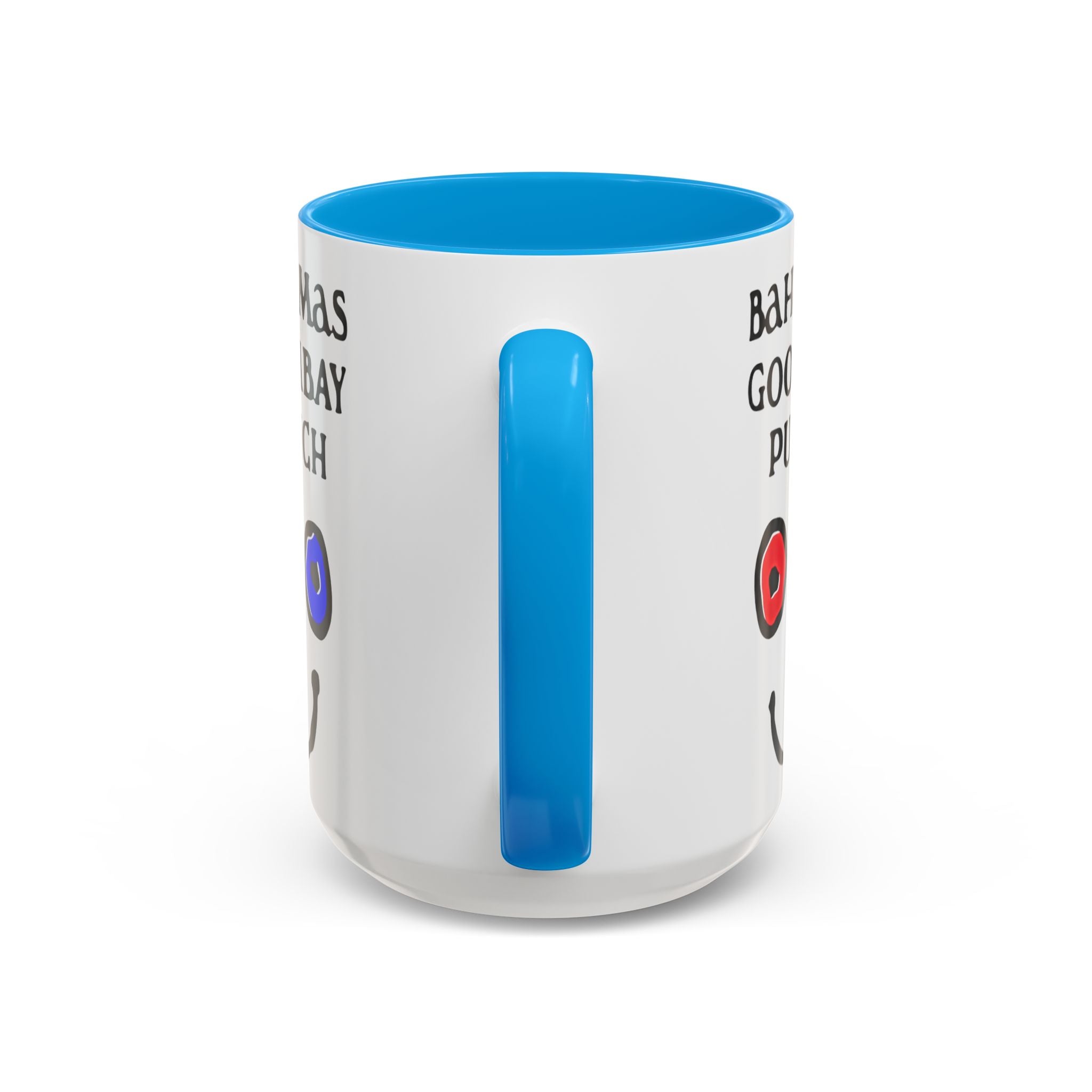 Bahamas Goombay Punch Mug — Colorful Caribbean Smile Coffee Cup (11oz, 15oz) - Creations by Chris and Carlos