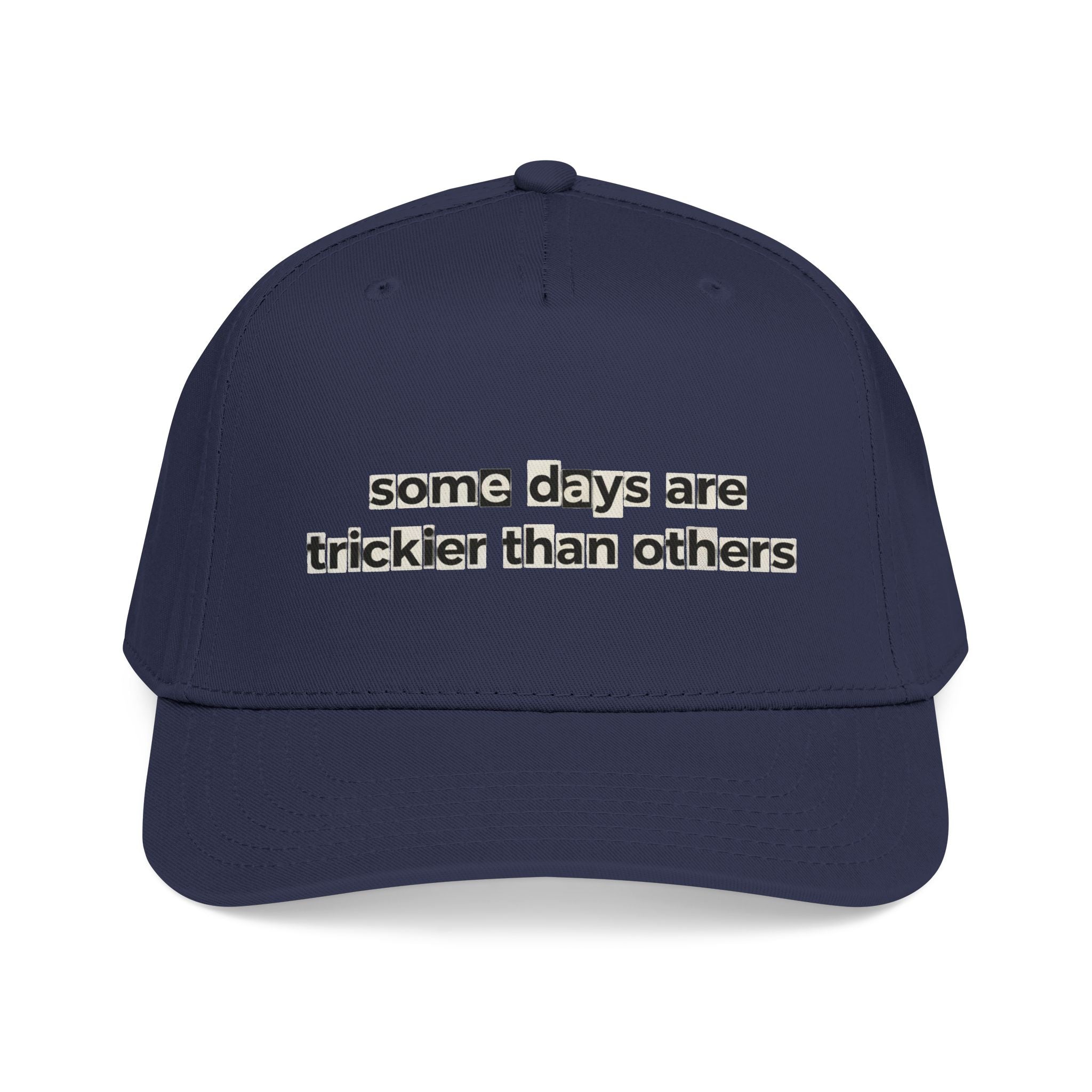 Baseball Cap — "Some Days Are Trickier Than Others" Patch - Creations by Chris and Carlos