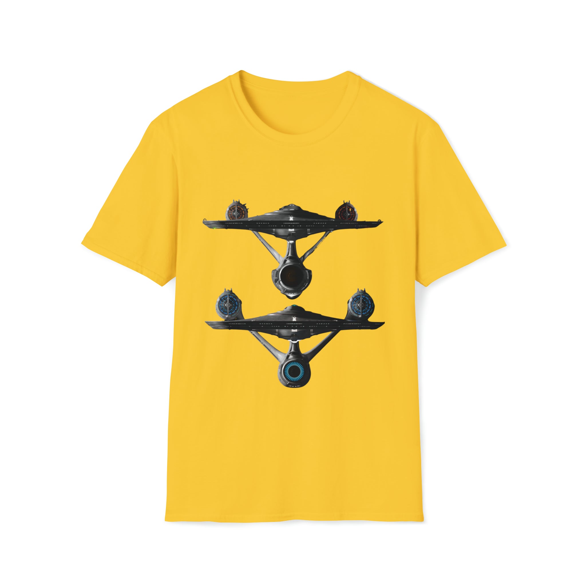 State Trek USS Enterprise- Unisex Softstyle T-Shirt - Creations by Chris and Carlos