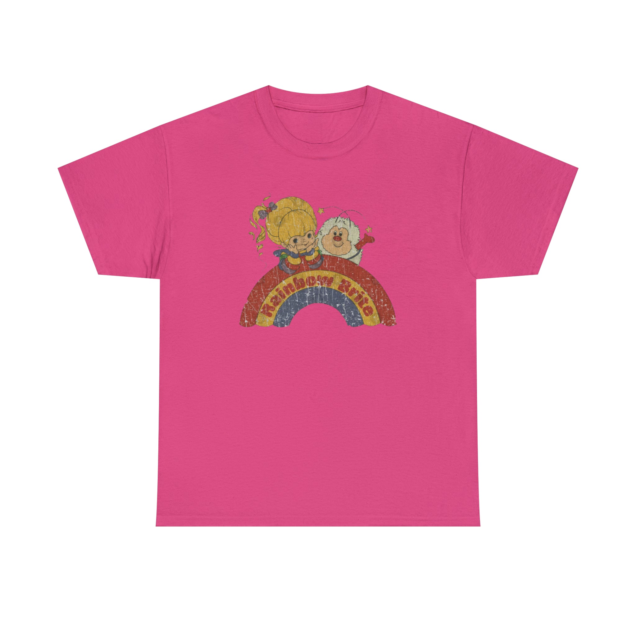 Rainbow Bright- Unisex Heavy Cotton T-Shirt - Creations by Chris and Carlos