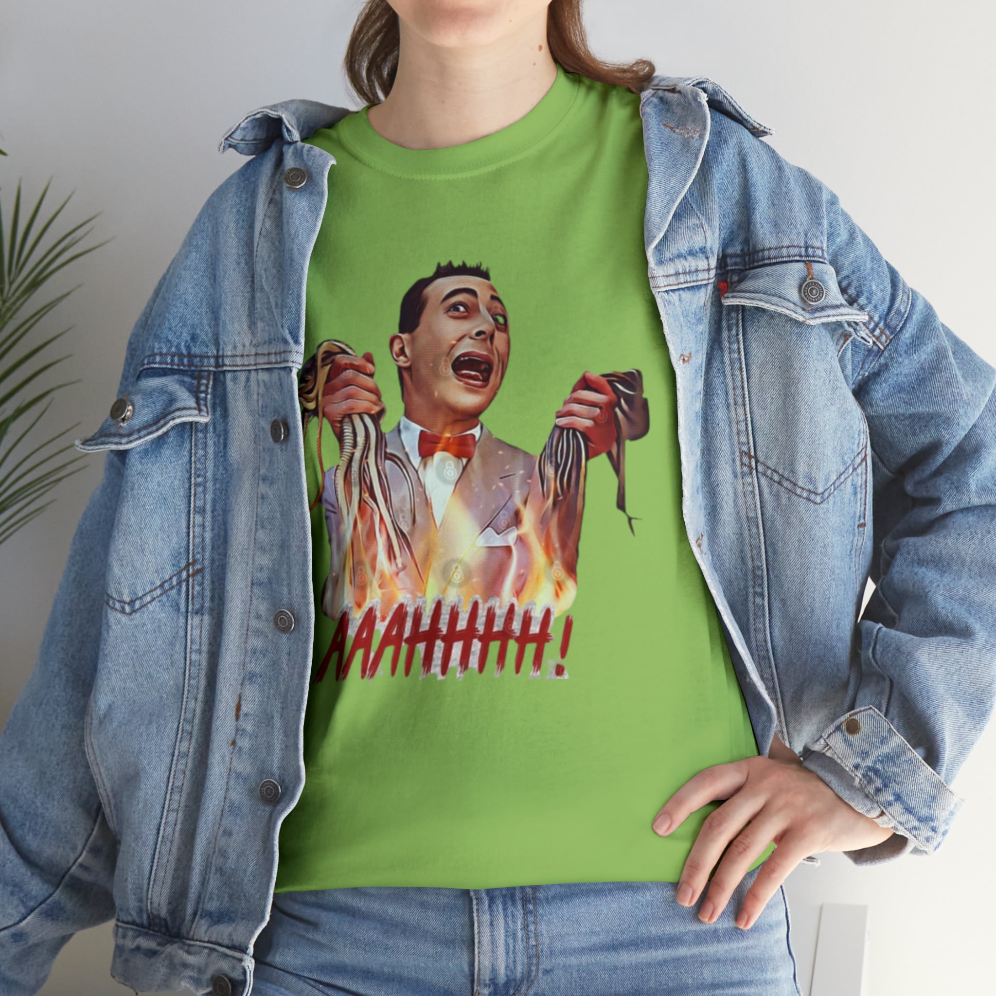 Pee Wee Herman-  Unisex Heavy Cotton T-Shirt - Creations by Chris and Carlos