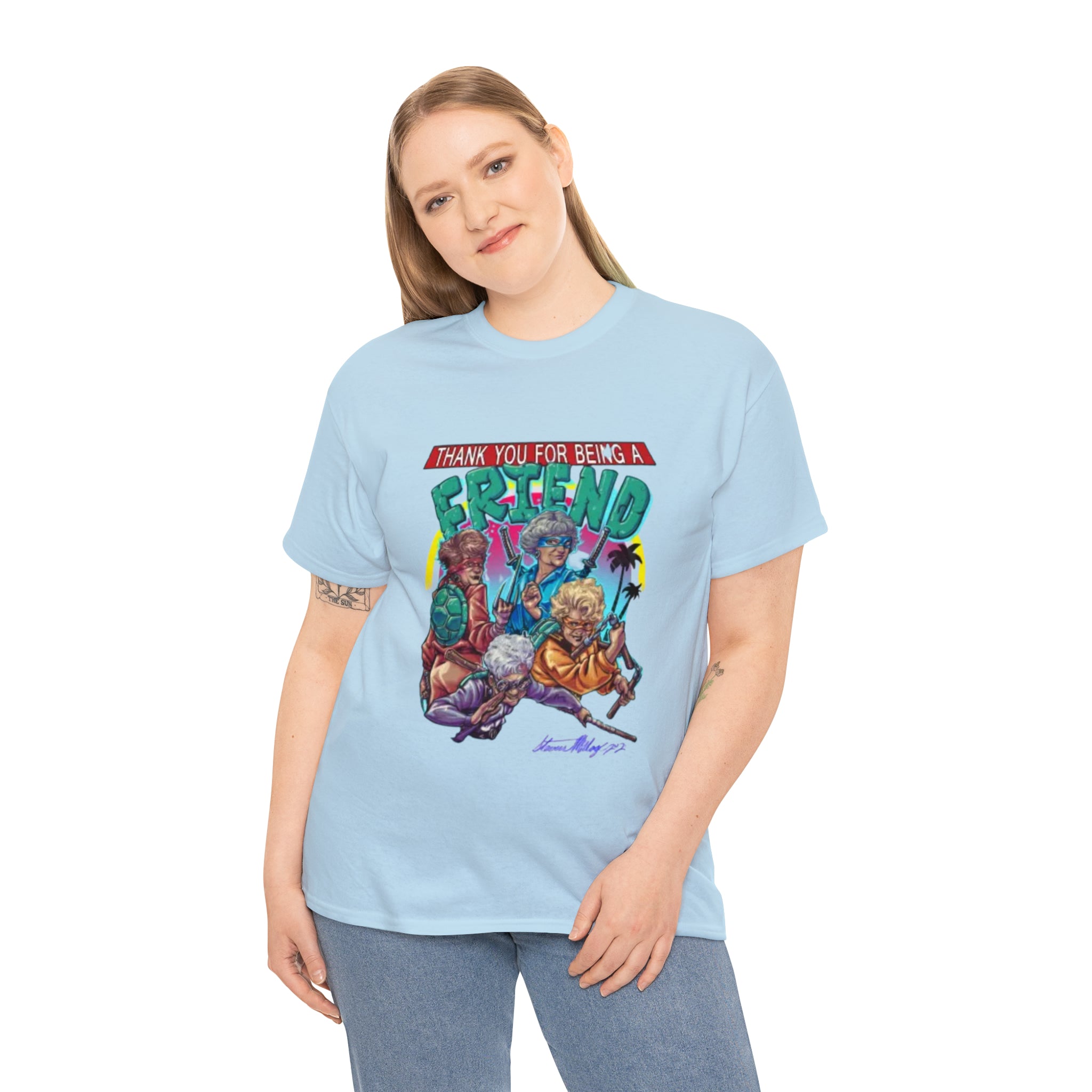 The T-Shirtnage Mutant Ninja Turtles- Unisex Heavy Cotton T-Shirt - Creations by Chris and Carlos