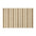 Striped Washable Rug — Neutral Beige Farmhouse Entry & Kitchen Runner