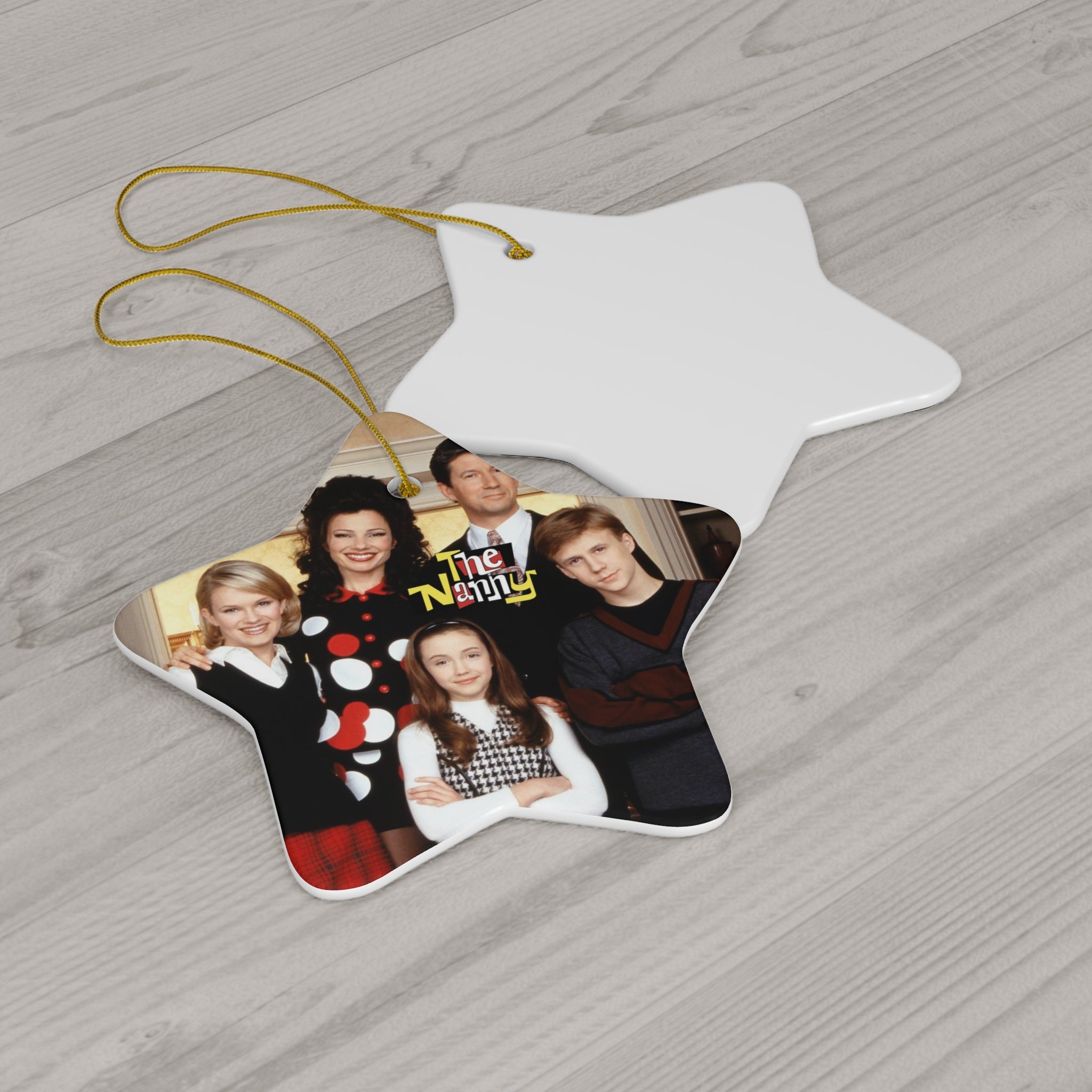 The Nanny 90's TV Show Ceramic Ornament, 4 Shapes - Creations by Chris and Carlos