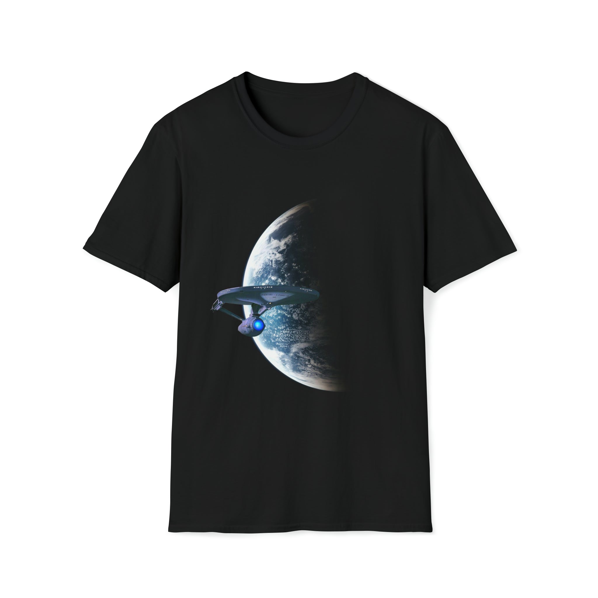 Star Trek USS Enterprise- unisex Softstyle T-Shirt - Creations by Chris and Carlos