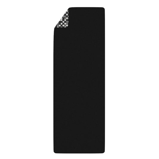 Prism Point Athletic Collection- Non-Slip Rubber Yoga Mat Black & White Dot Grip Pattern - Creations by Chris and Carlos