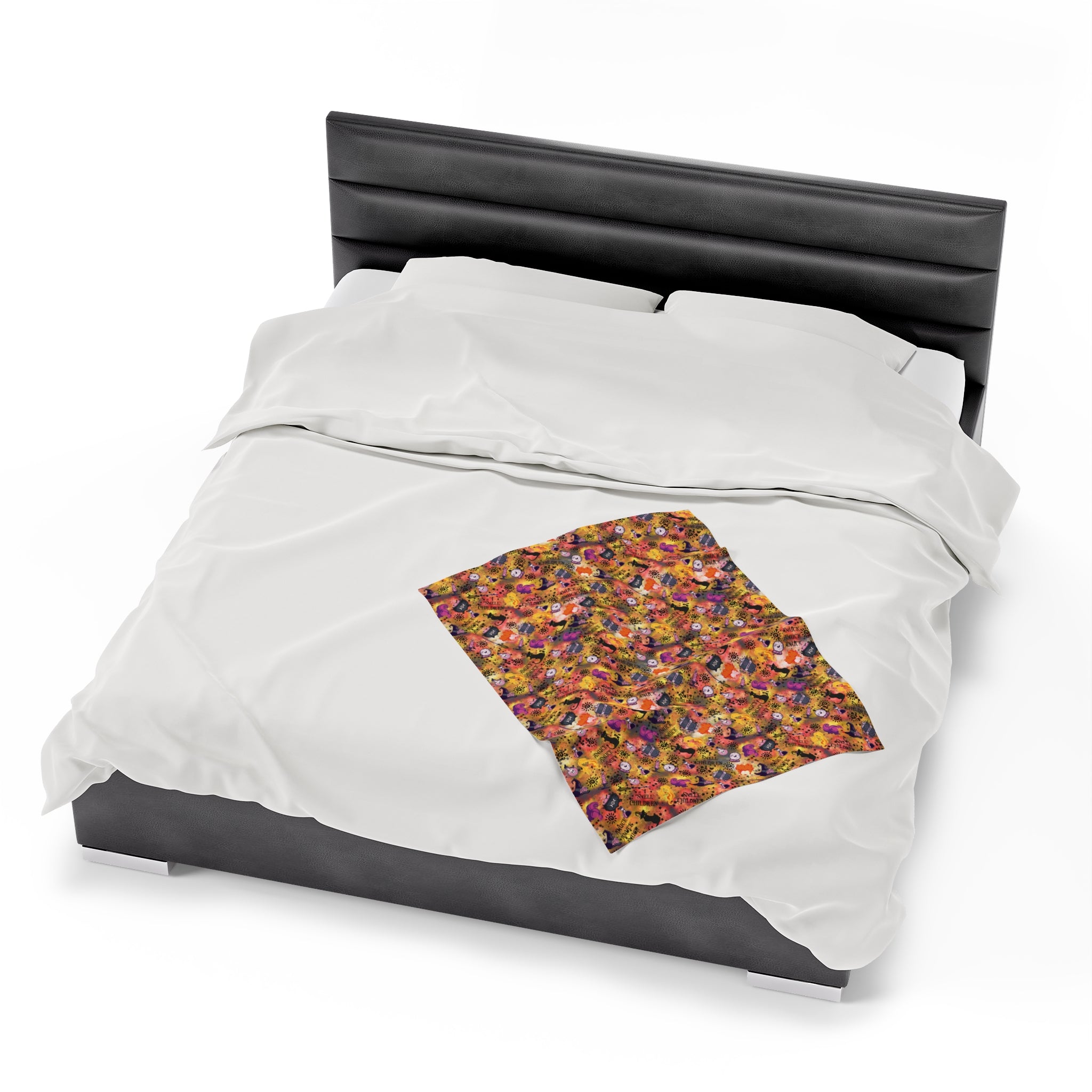 Hocus Pocus- Velveteen Plush CuddleLux Bliss Blanket - Creations by Chris and Carlos