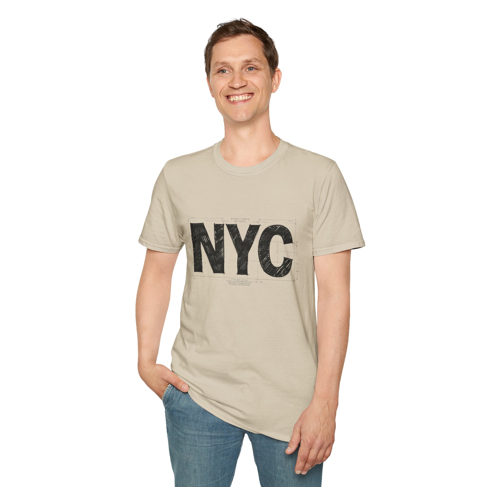 The Foundry Collective NYC Distressed Graphic T-Shirt — Vintage New York City Tee - Creations by Chris and Carlos