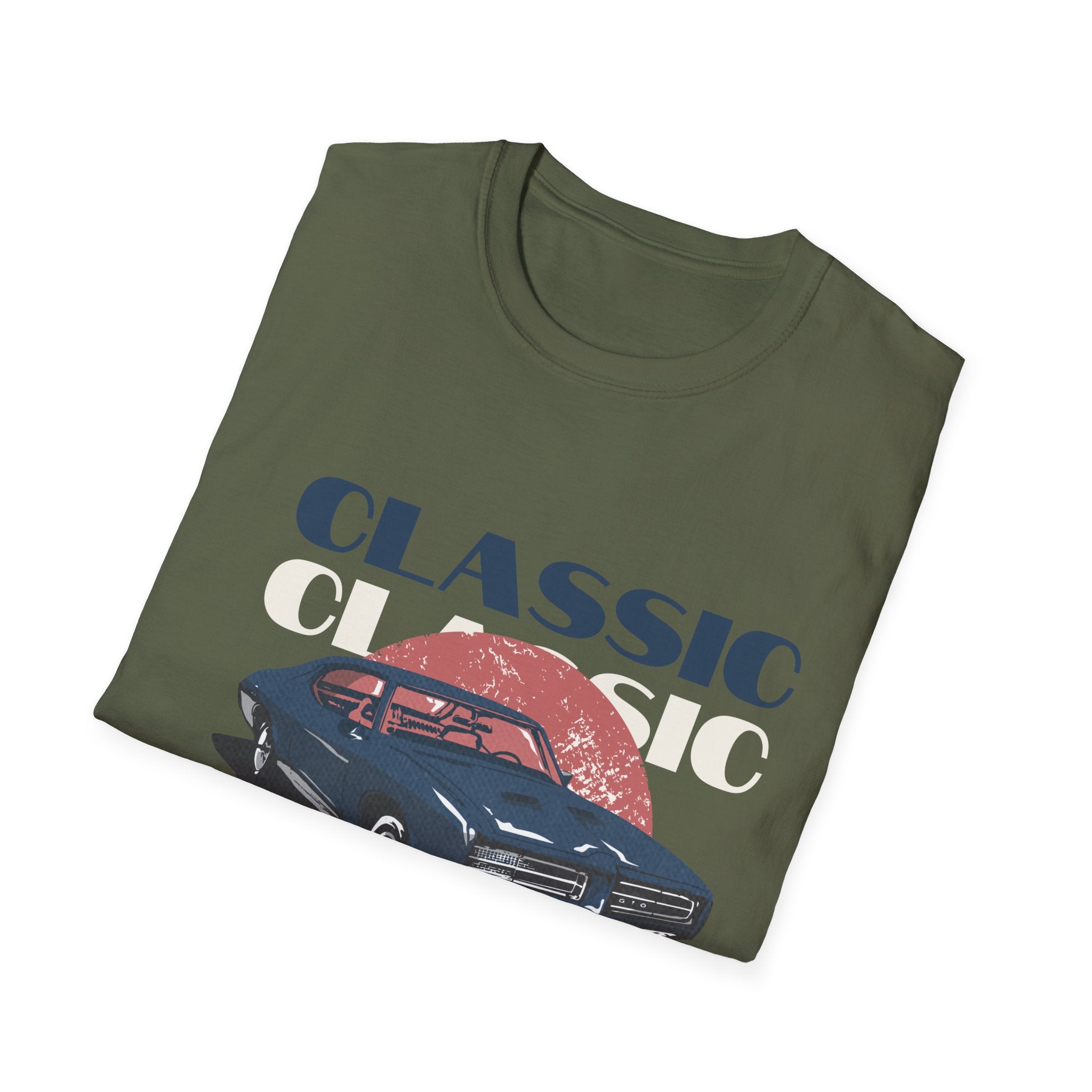Classic Car Graphic T-Shirt — “Classic Since 1887” Vintage Auto Tee - Creations by Chris and Carlos