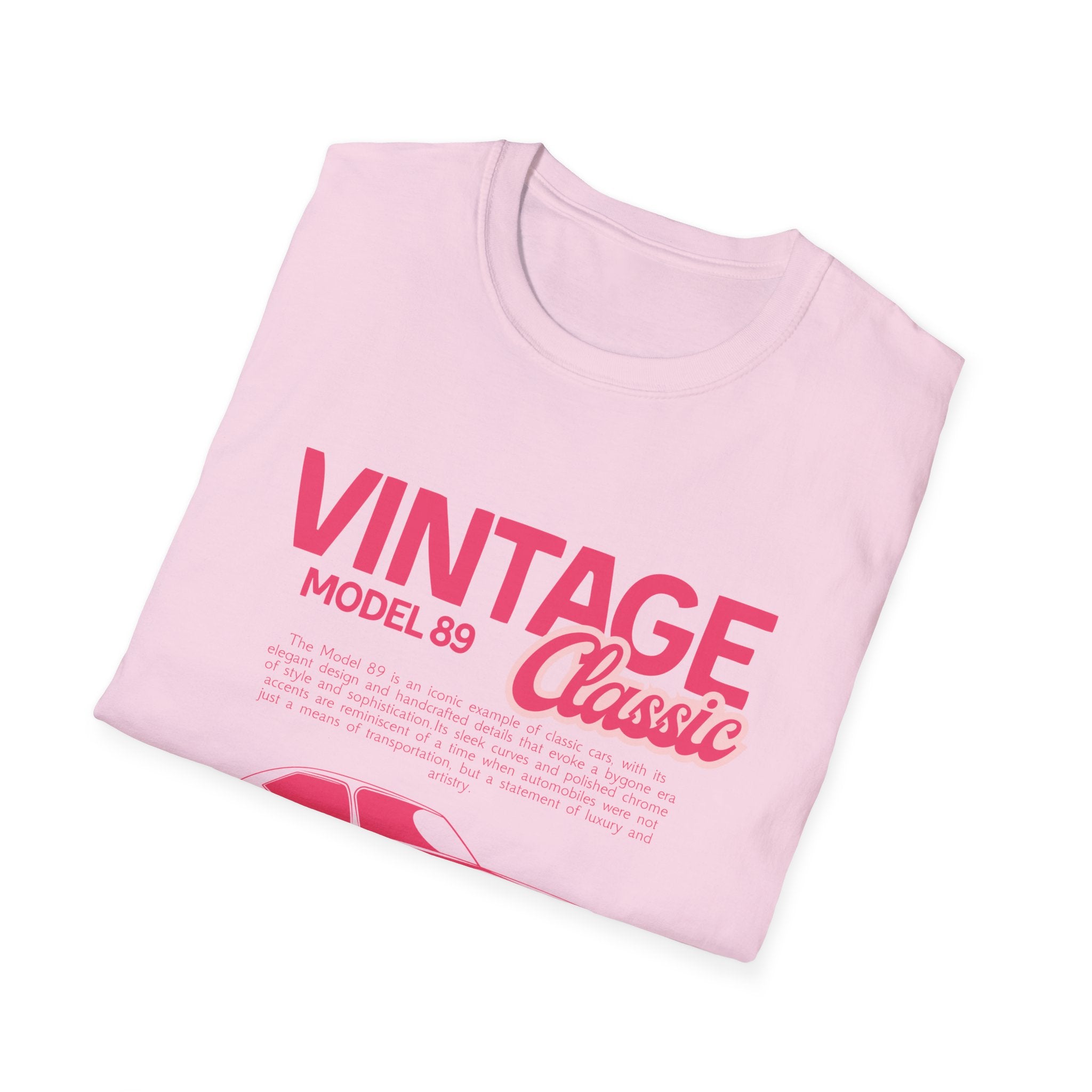 Vintage Classic Car T-Shirt — Retro Muscle Car Graphic Tee - Creations by Chris and Carlos