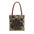 Black Lantern Society | Old Soul Gothic Candle & Rose Tote Bag — Dark Victorian Floral All-Over Print