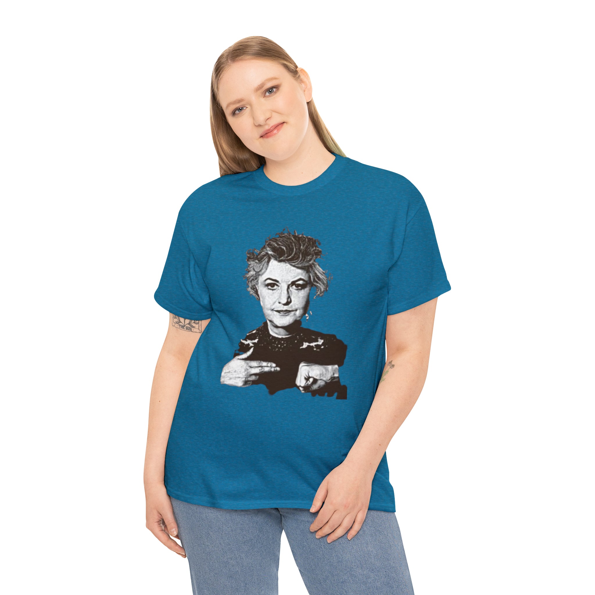 The Golden Girls 80's TV Show- Dorothy Unisex Heavy Cotton T-Shirt - Creations by Chris and Carlos