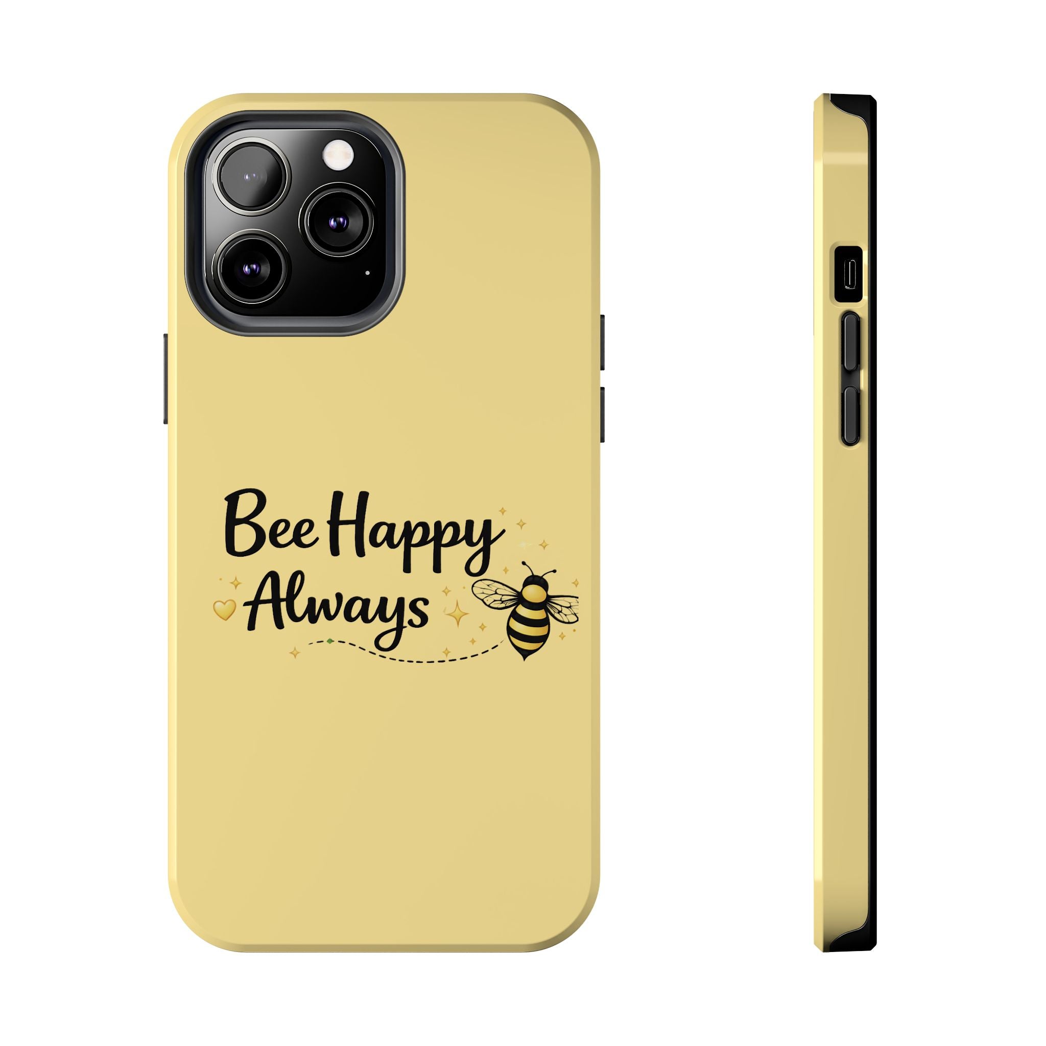 Buzz Off Bee Happy Always Phone Case - Creations by Chris and Carlos