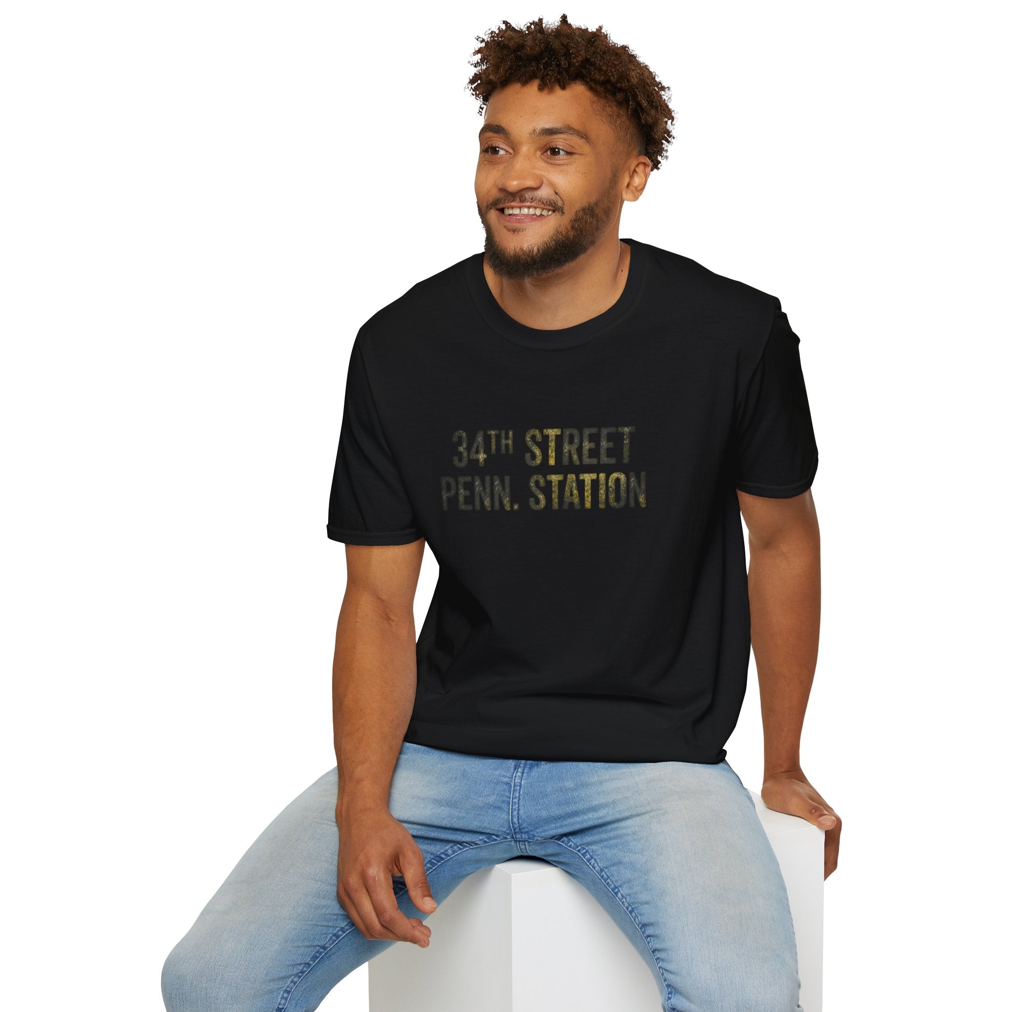 The Foundry Collective 34th Street Penn Station T-Shirt — Vintage Subway Sign Tee - Creations by Chris and Carlos