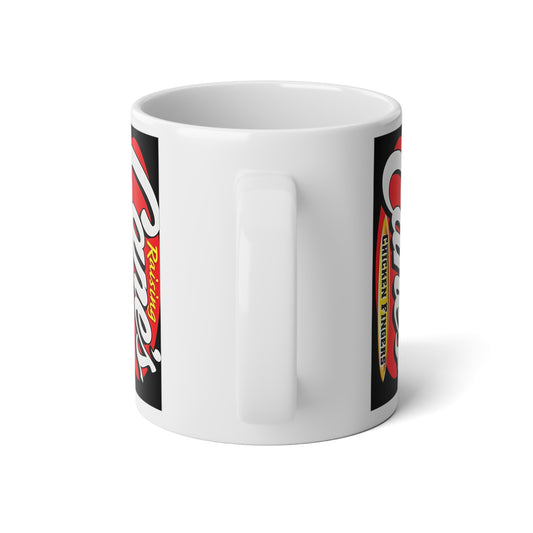 Raising Cane's Logo 20oz Jumbo Coffee Mug - Creations by Chris and Carlos