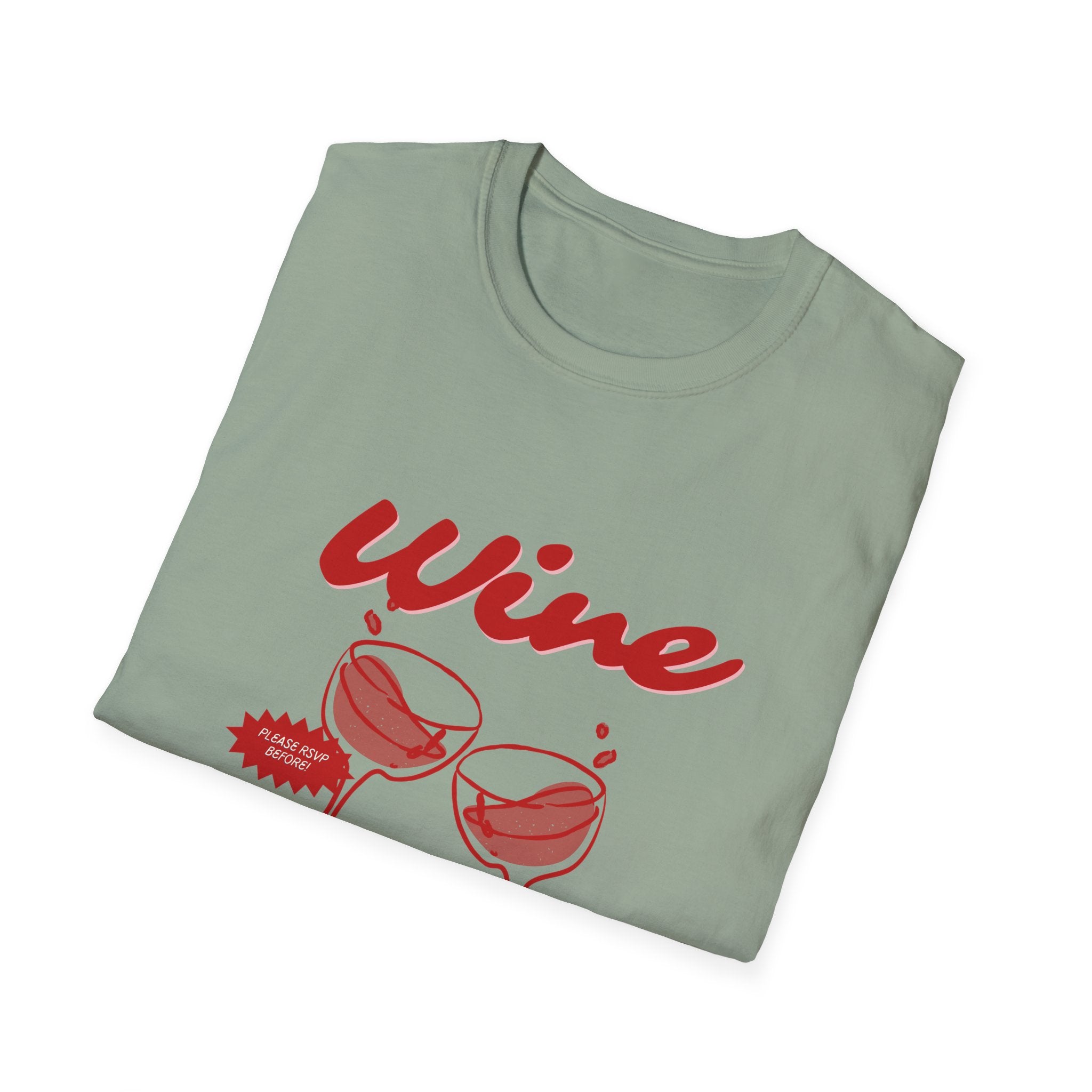 Wine Tasting T-Shirt — Clinking Glasses Wine Lover Shirt - Creations by Chris and Carlos