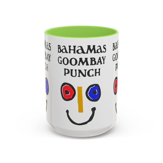 Bahamas Goombay Punch Mug — Colorful Caribbean Smile Coffee Cup (11oz, 15oz) - Creations by Chris and Carlos
