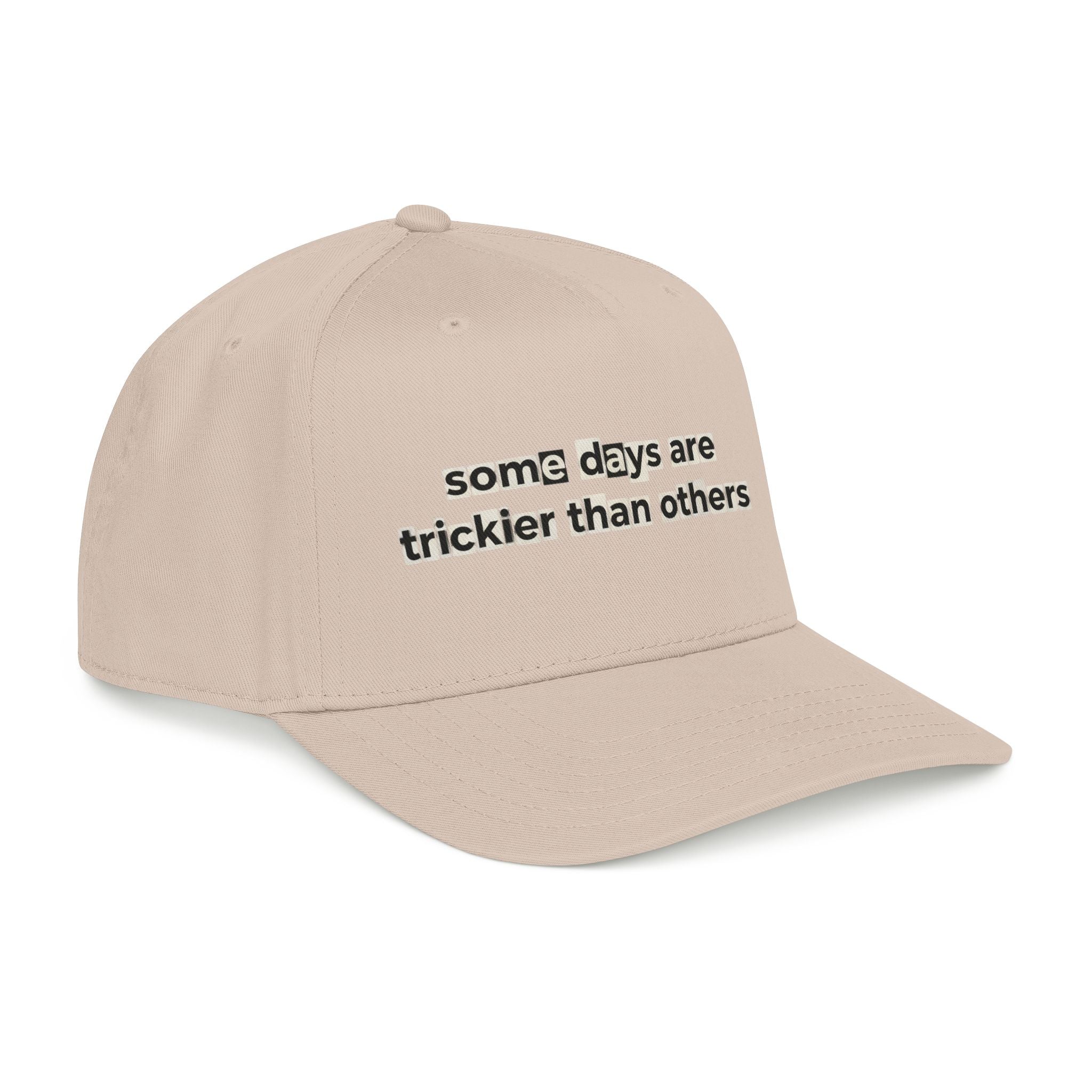 Baseball Cap — "Some Days Are Trickier Than Others" Patch - Creations by Chris and Carlos