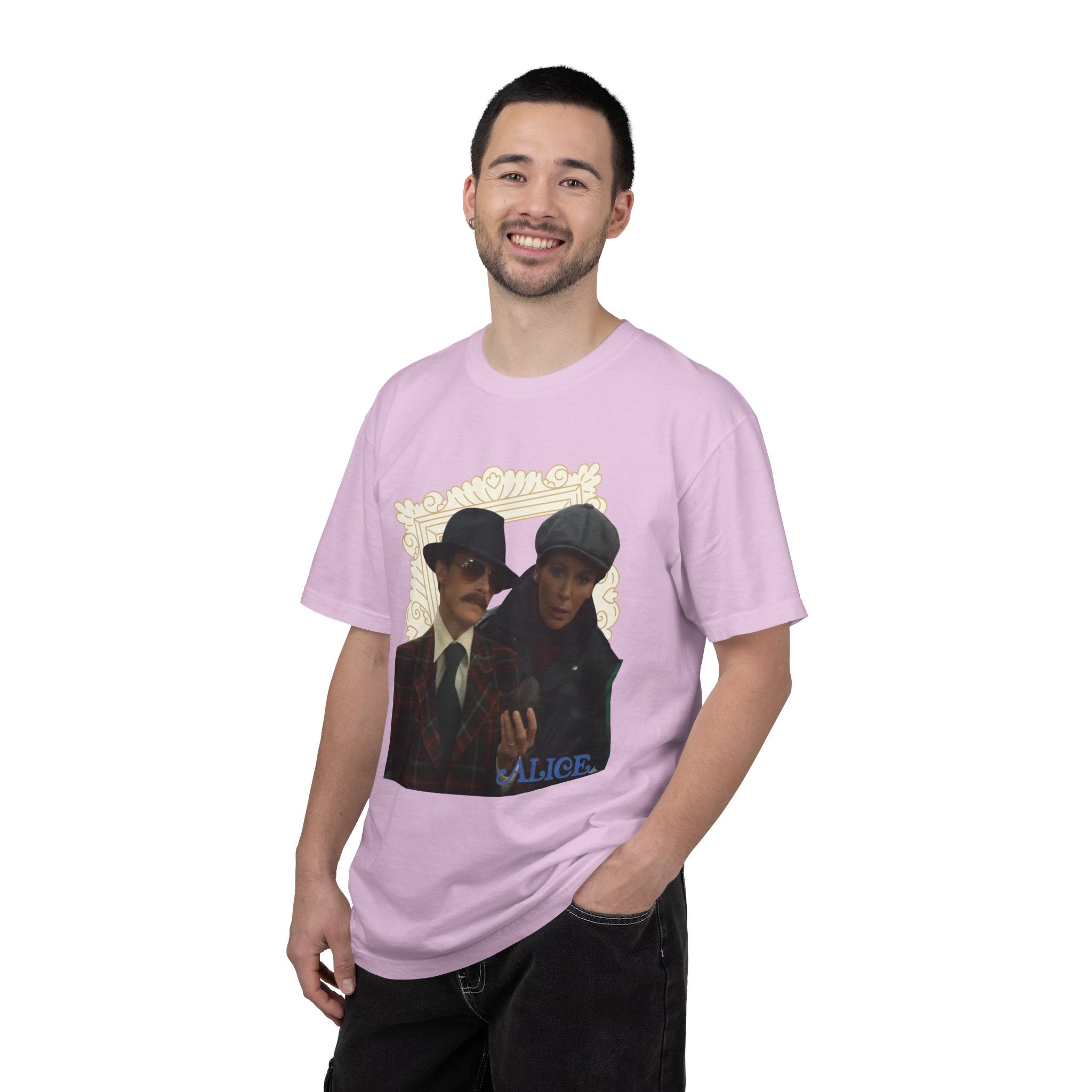 Alice Tv Show- Sam Buttler & Team Vintage Detective Portrait T-Shirt — 'Alice' Graphic Tee - Creations by Chris and Carlos