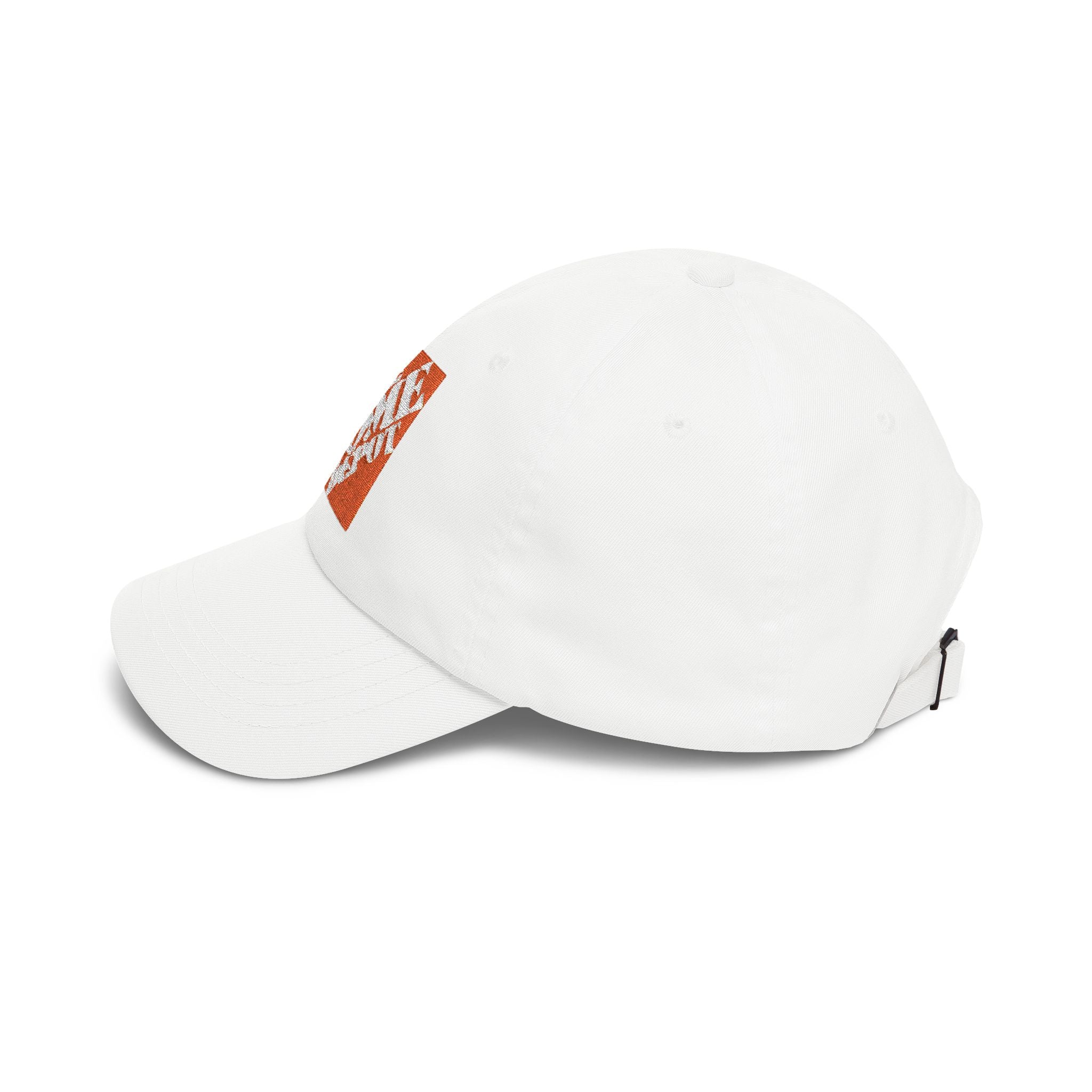 Dad Cap — Embroidered Orange Home Depot Logo Baseball Hat - Creations by Chris and Carlos