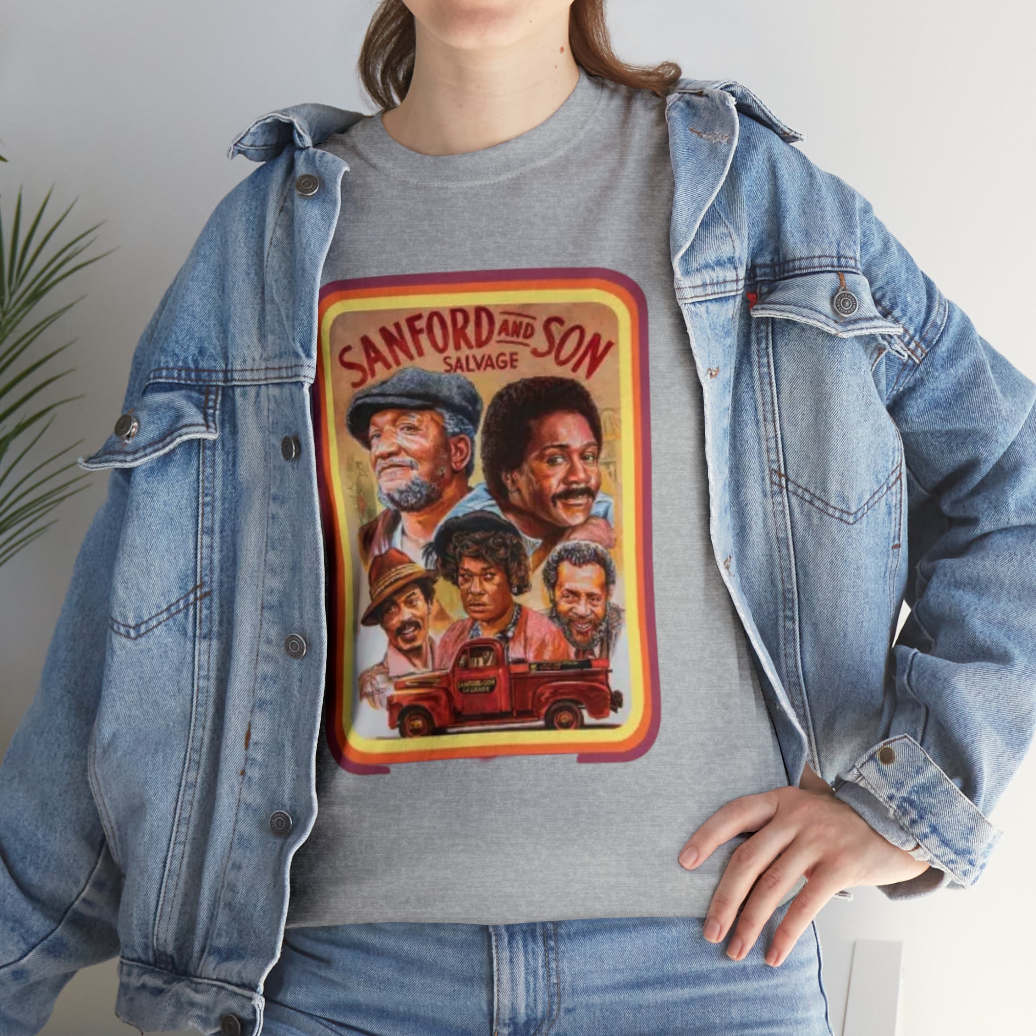 Sandford and Son 70's TV Show- Unisex Heavy Cotton T-Shirt - Creations by Chris and Carlos
