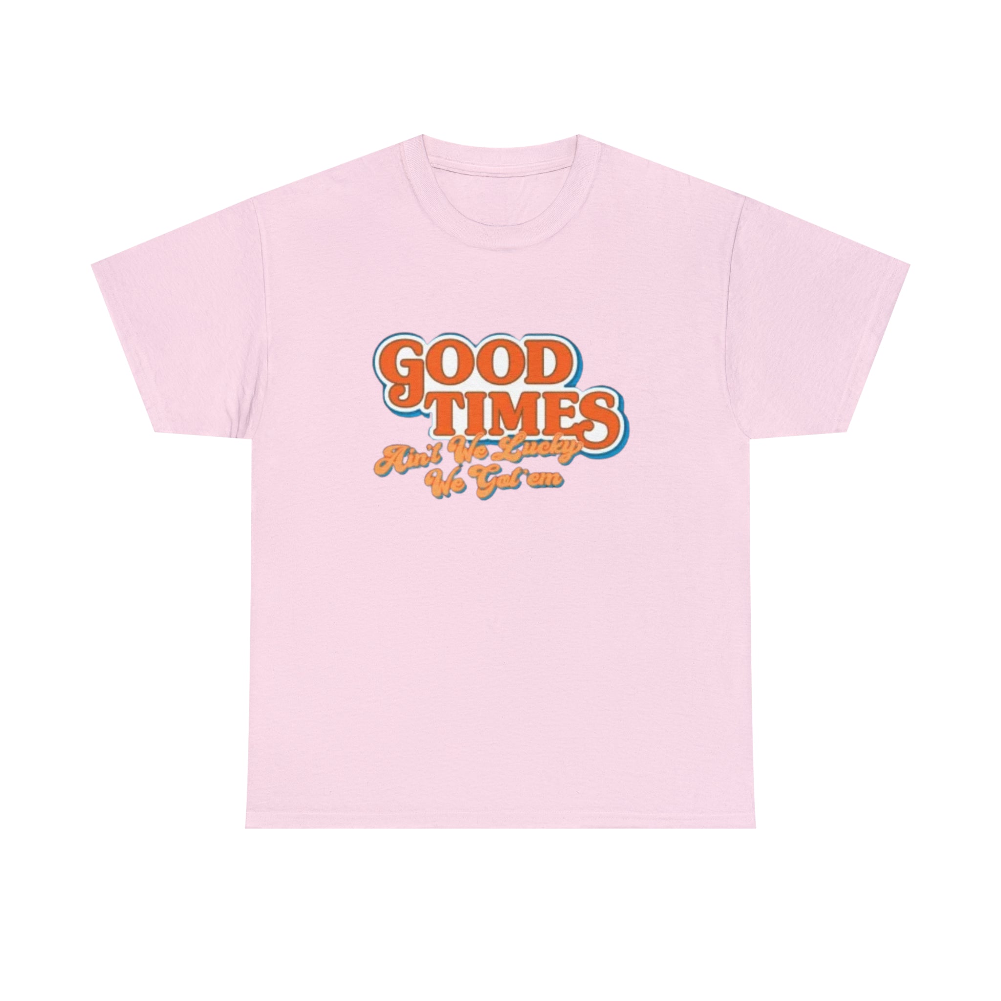 Good Times 70's TV Show- Unisex Heavy Cotton T-Shirt - Creations by Chris and Carlos