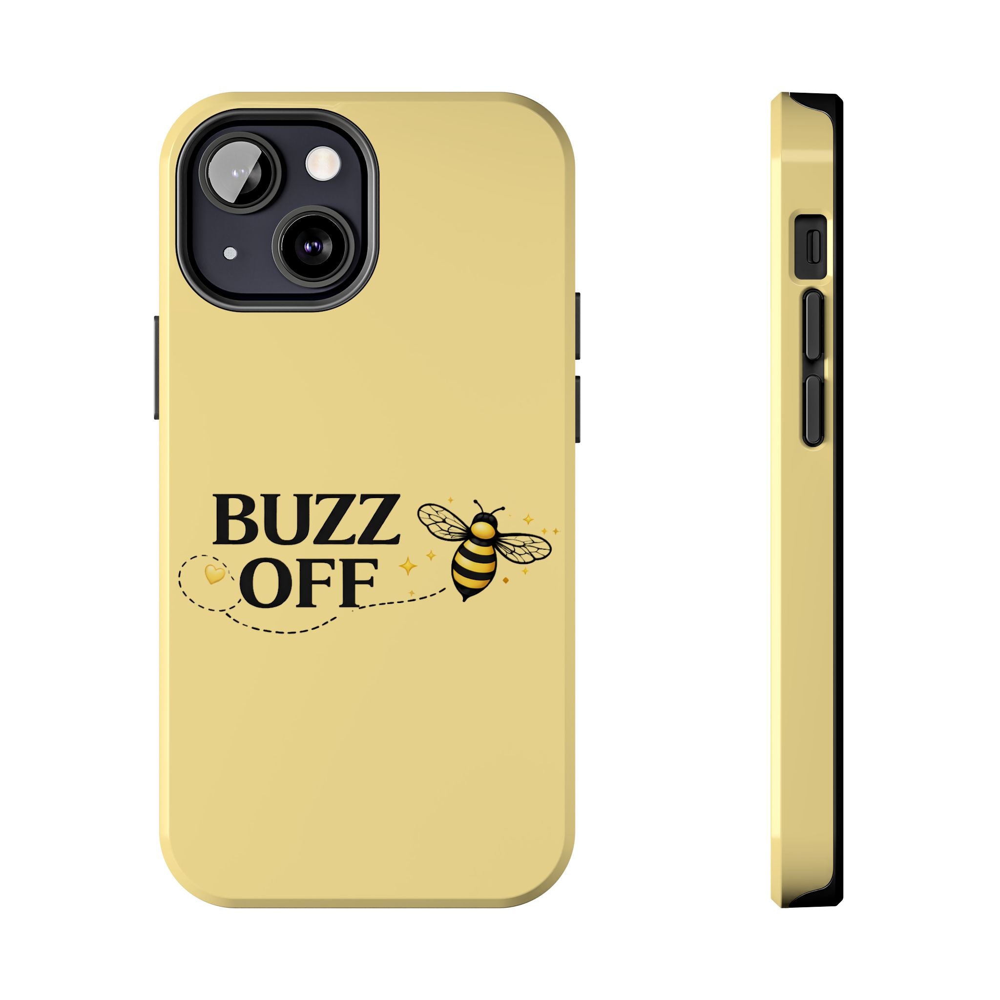 Buzz Off Bee Happy Always Phone Case - Creations by Chris and Carlos