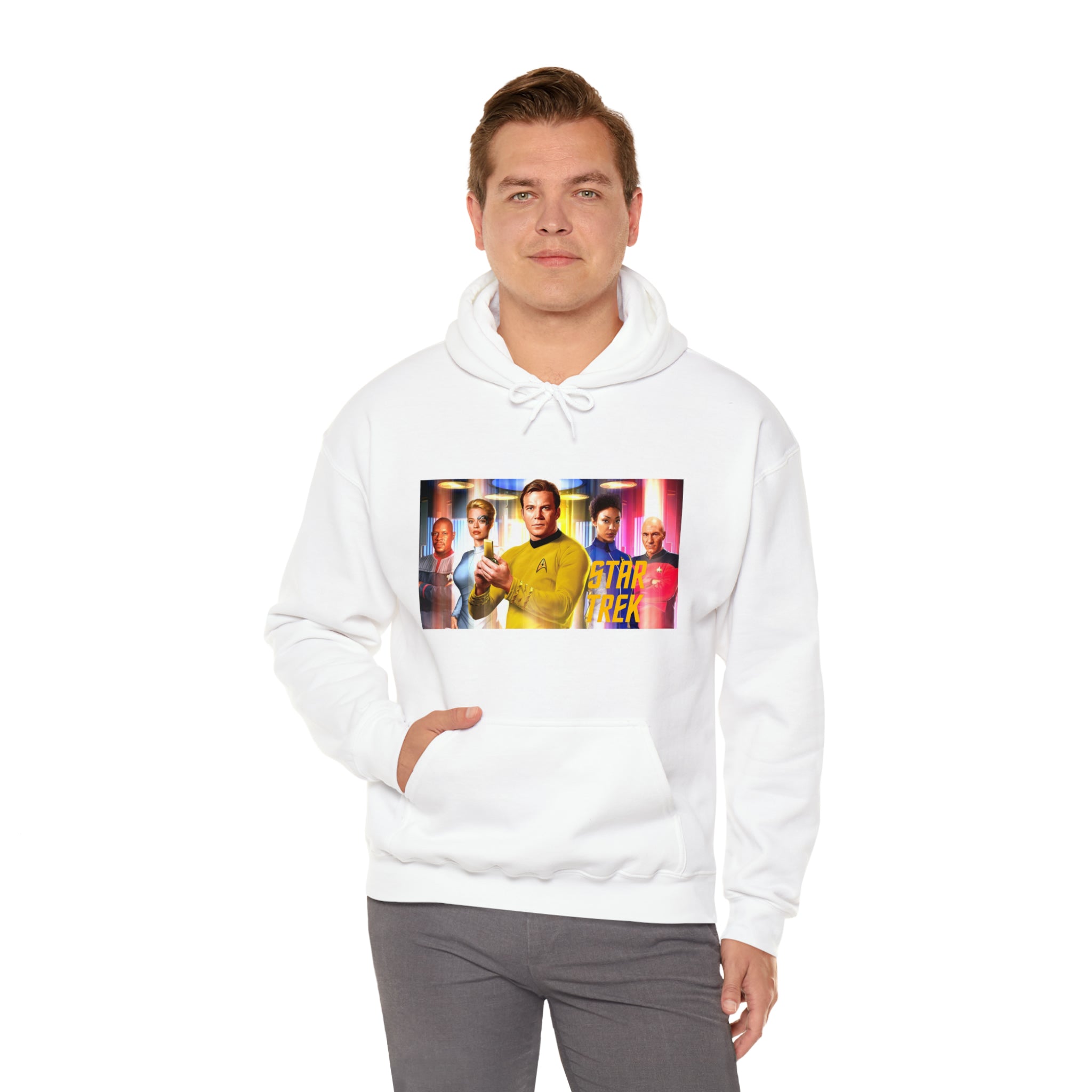 Star Trek- Unisex Heavy Blend™ Hooded Sweatshirt - Creations by Chris and Carlos