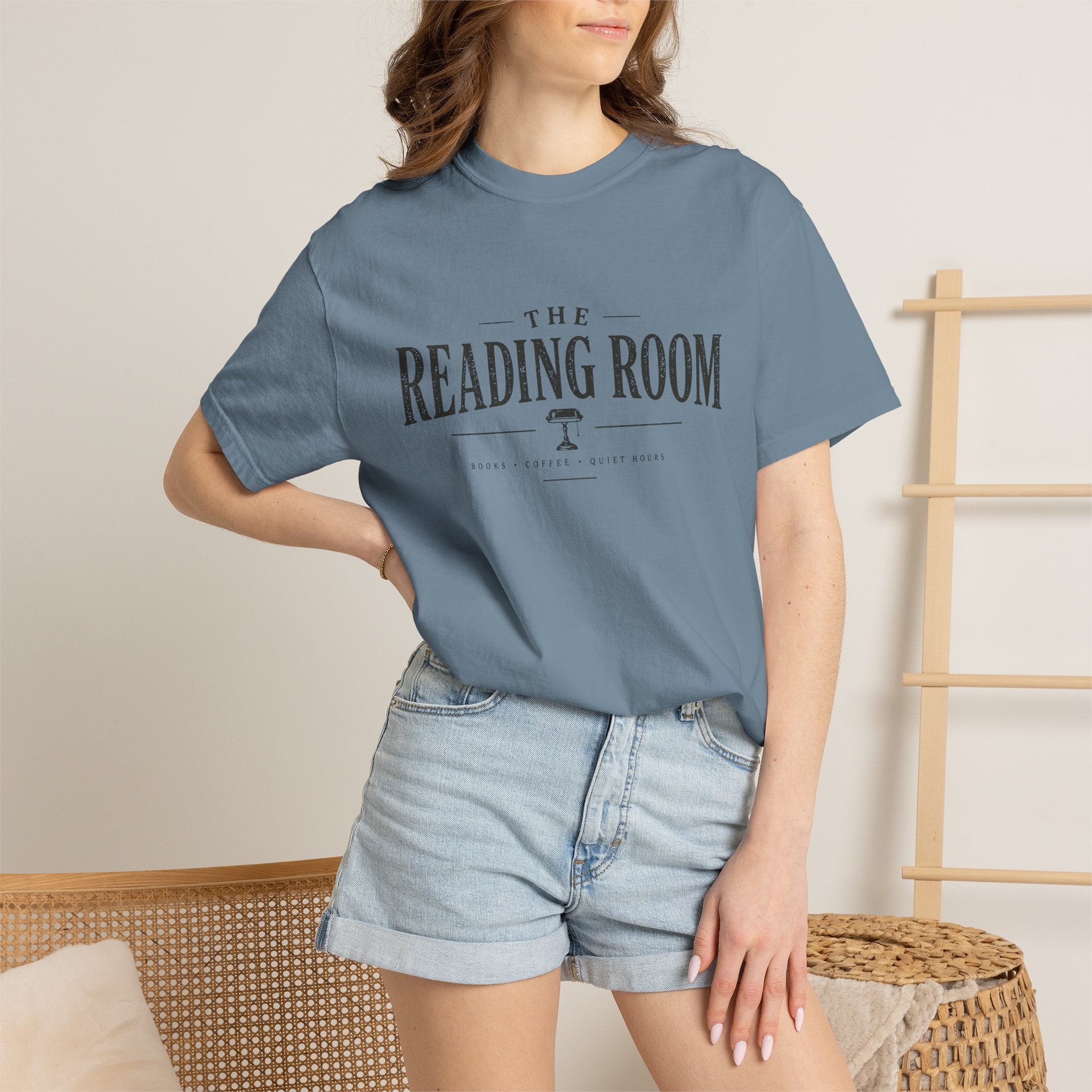 Reading Room Vintage Logo T-Shirt - Creations by Chris and Carlos
