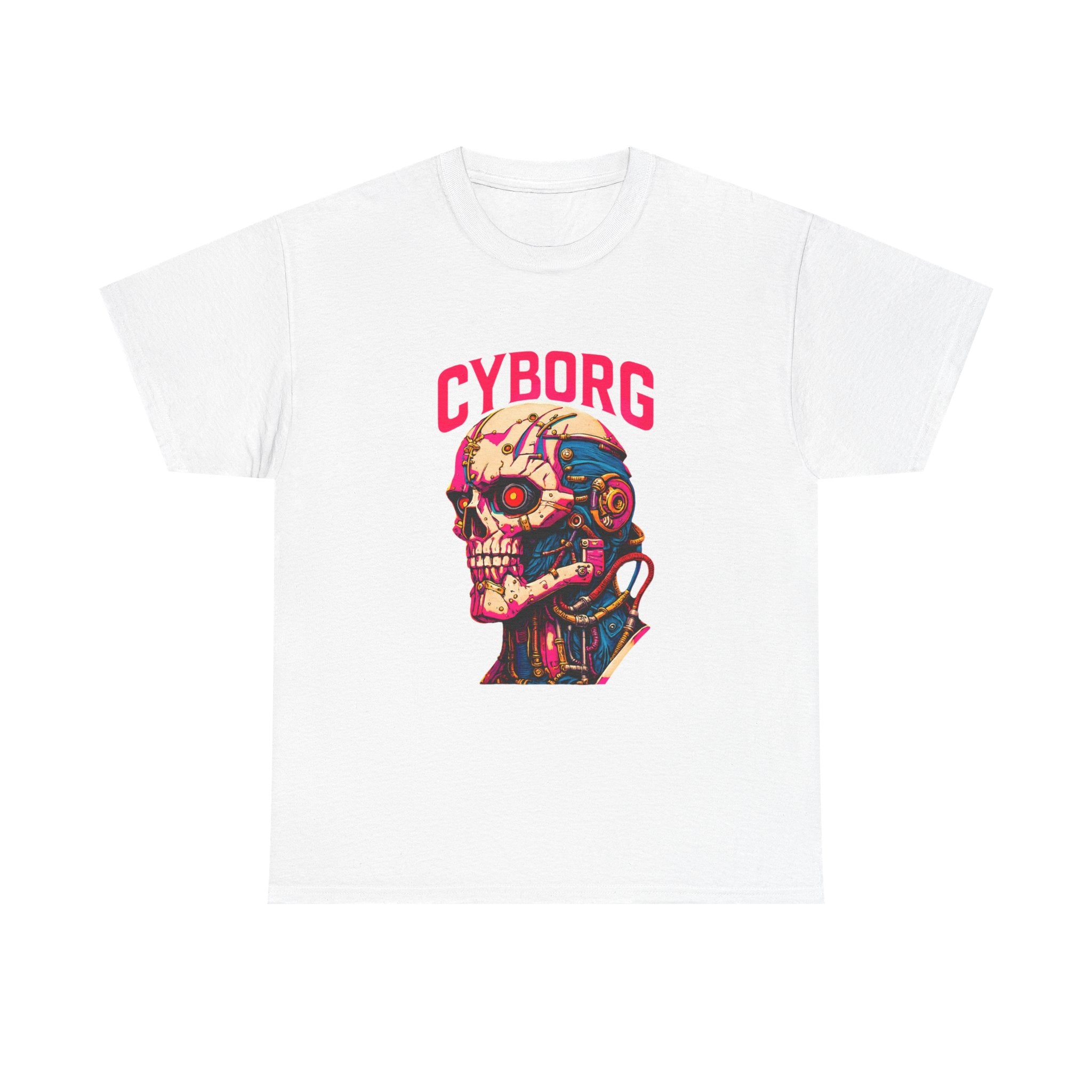 Cyborg Unisex Heavy Cotton Tee - Creations by Chris and Carlos