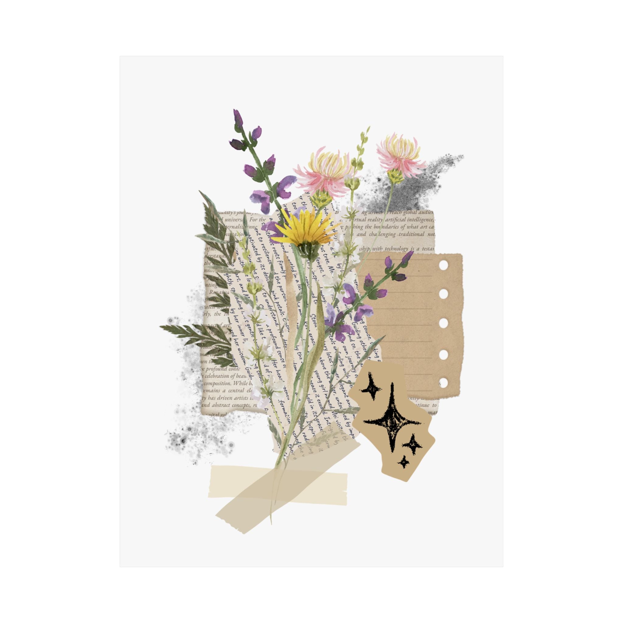Briarwood Garden Matte Vertical Posters - Creations by Chris and Carlos