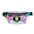Window Seat Club Transparent Fanny Pack — Clear/Black Travel Waist Bag