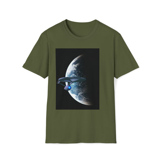 Star Trek USS Enterprise- unisex Softstyle T-Shirt - Creations by Chris and Carlos
