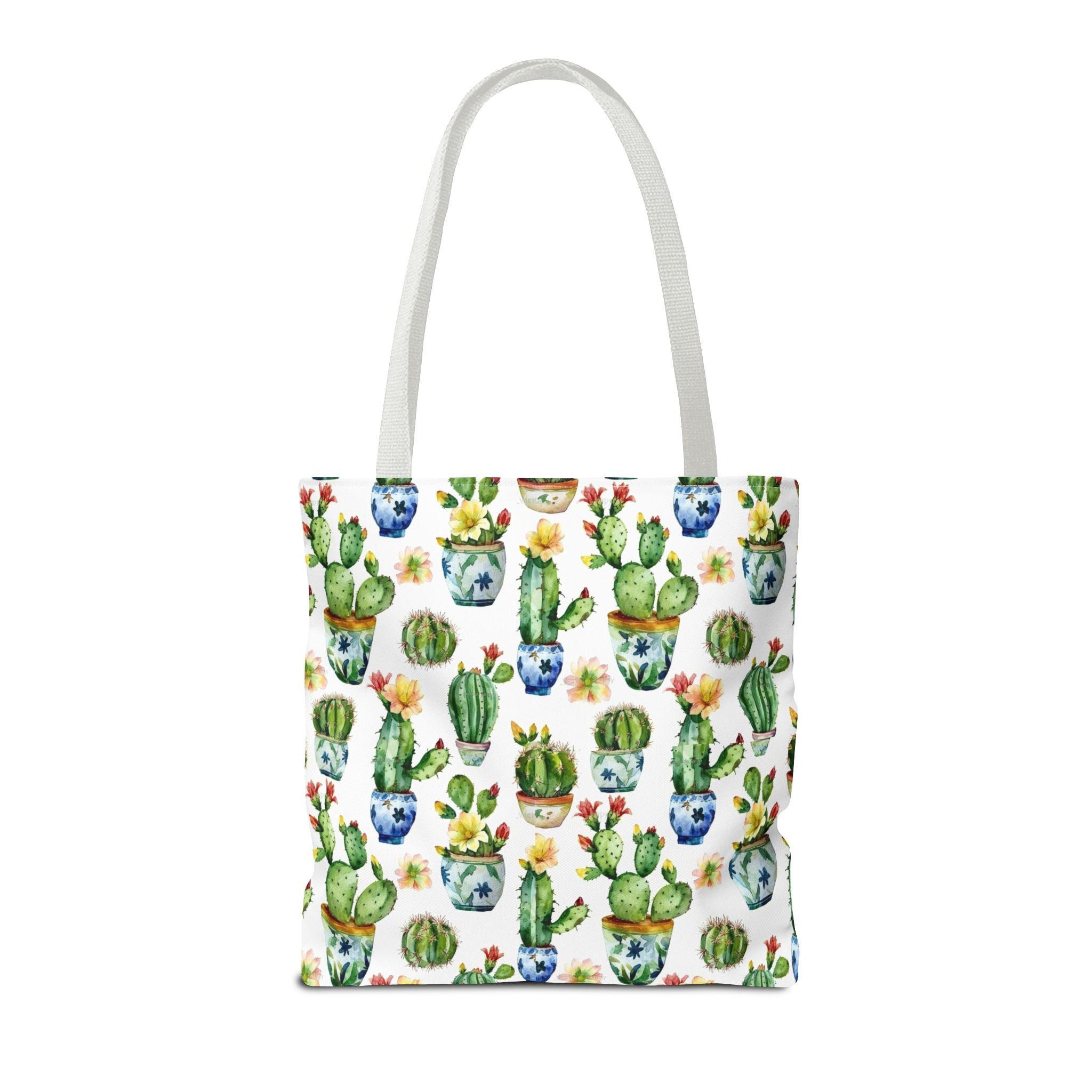 Sol y Alegría (Sun and Joy) Collection- Cactus Succulent Pattern Microfiber Blanket Soft Velveteen Throw for Home & Garden Lovers Cactus Watercolor Tote Bag – Floral Potted Succulent Pattern All-Over Print - Creations by Chris and Carlos