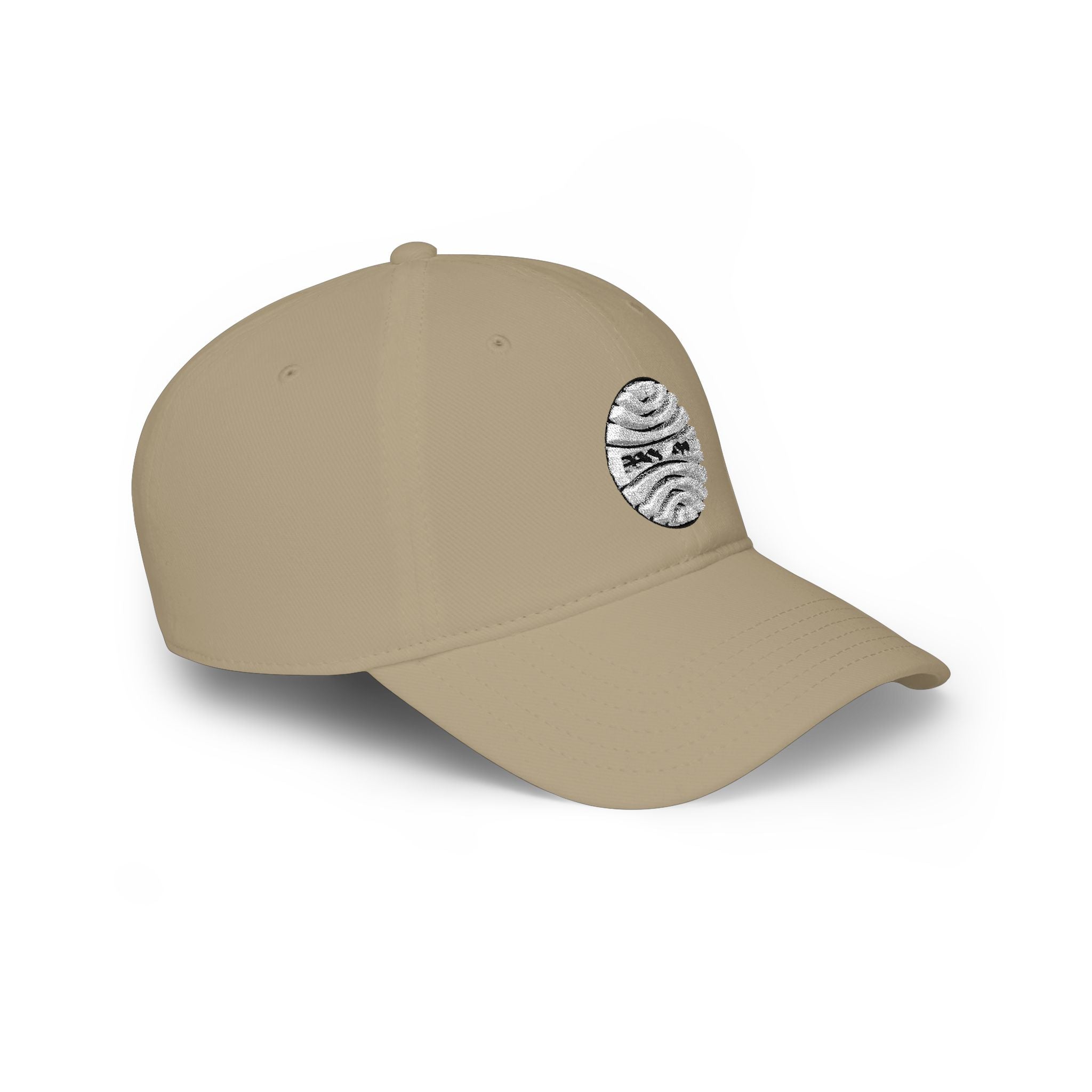 Pan Am Airlines Basketball Logo Low Profile Cap — Embroidered Sport Ball Dad Hat - Creations by Chris and Carlos