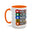 New York Subway Boroughs Accent Coffee Mug — Manhattan Bronx Brooklyn Queens Staten Island