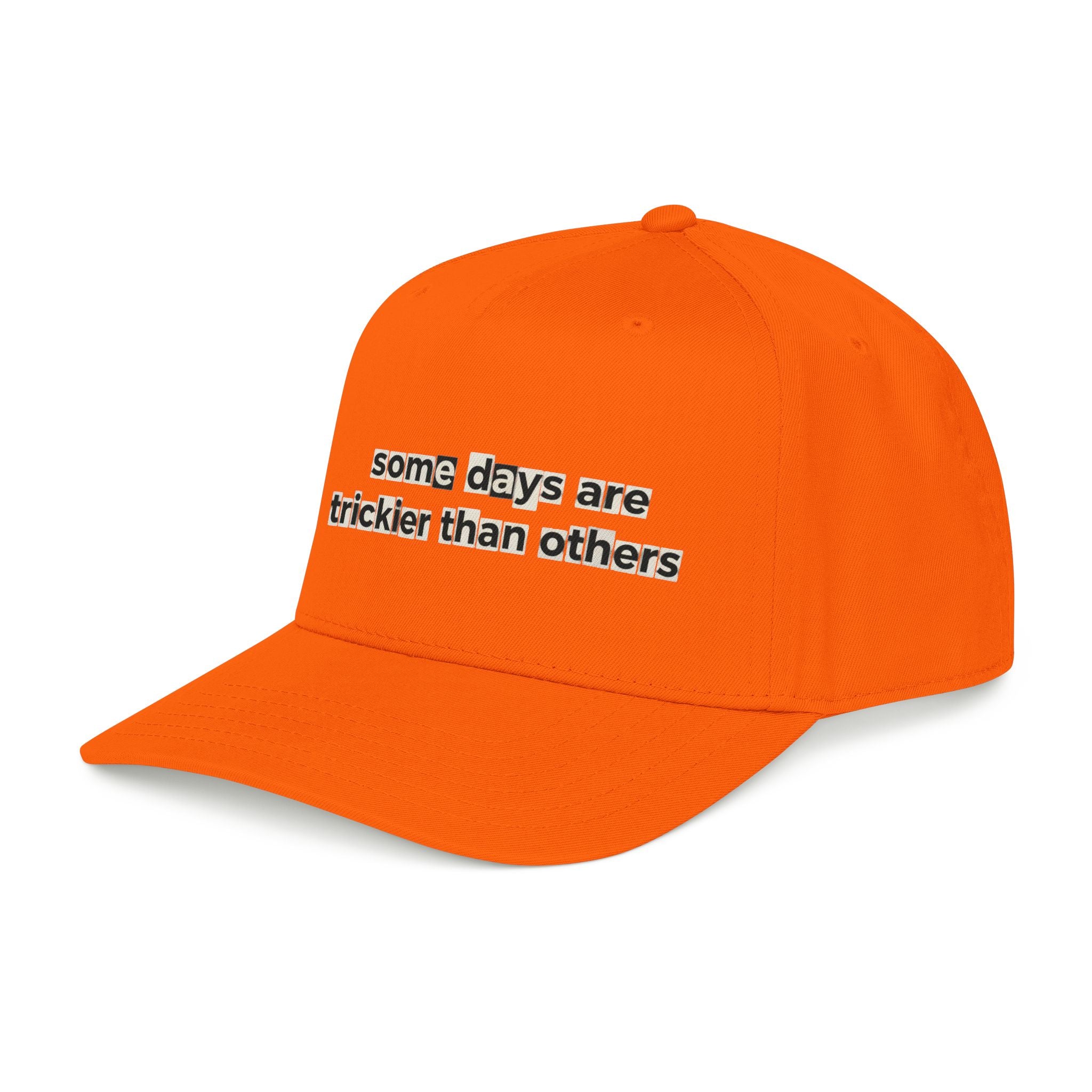 Baseball Cap — "Some Days Are Trickier Than Others" Patch - Creations by Chris and Carlos