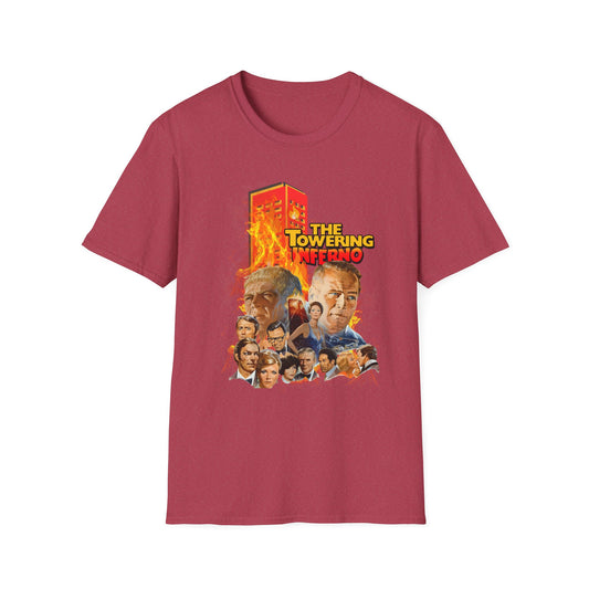 T-Shirt - The Towering Inferno Vintage Movie Poster Tee - Creations by Chris and Carlos