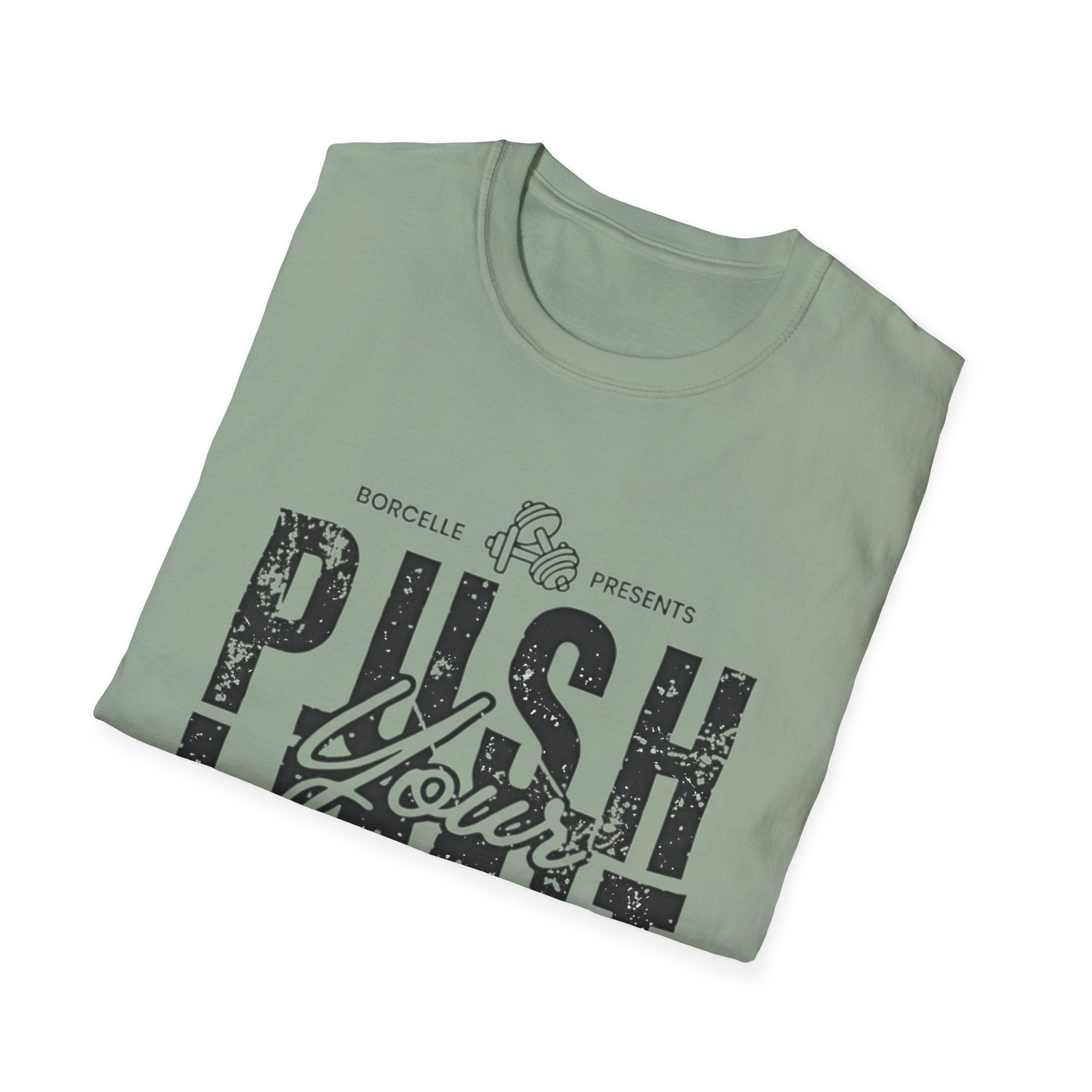 Push Your Limit T-Shirt — Motivational Gym Workout Tee - Creations by Chris and Carlos