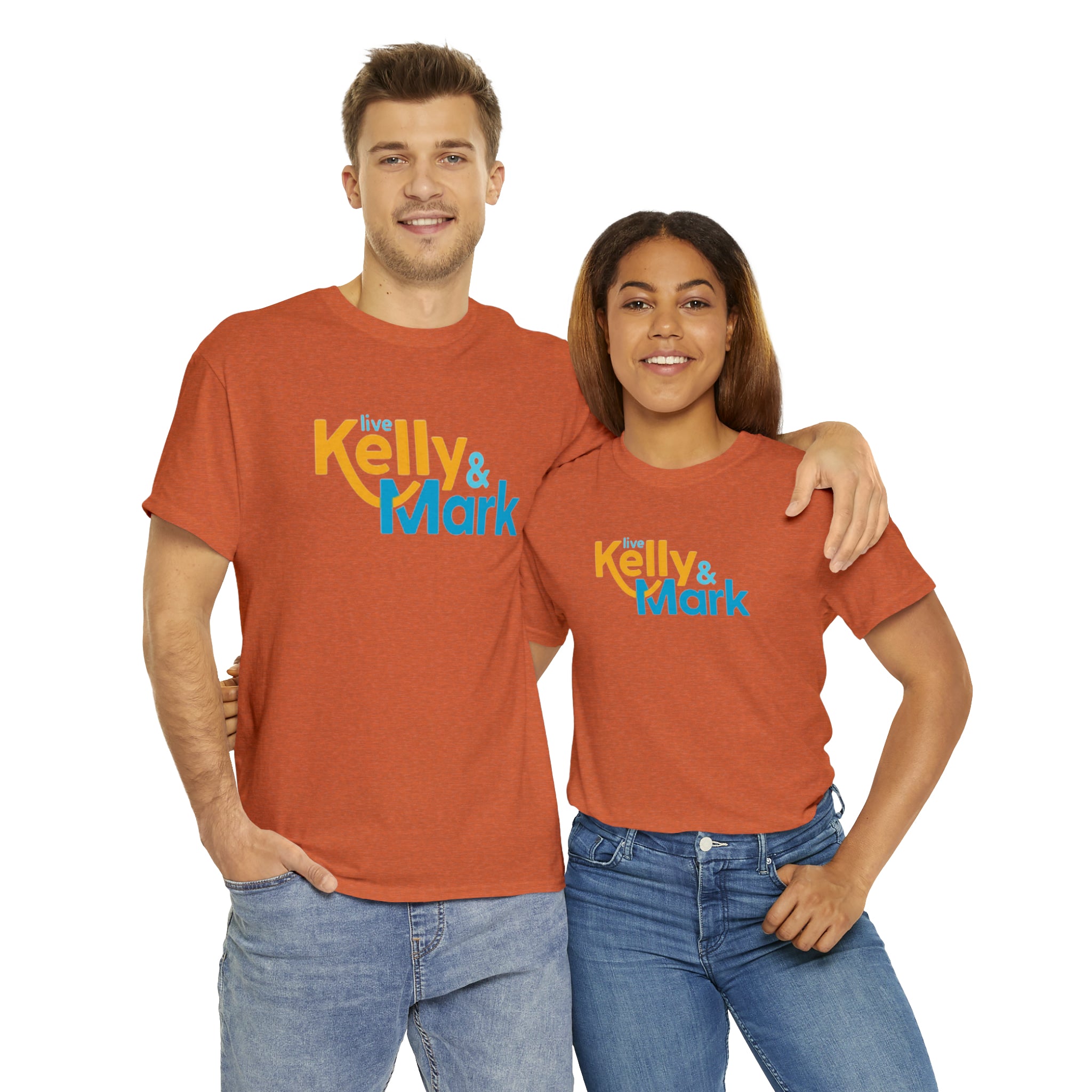 Live Kelly and Mark- Unisex Heavy Cotton T-Shirt - Creations by Chris and Carlos