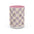 Lavender Check Floral Mug — 11oz & 15oz Ceramic Coffee Cup