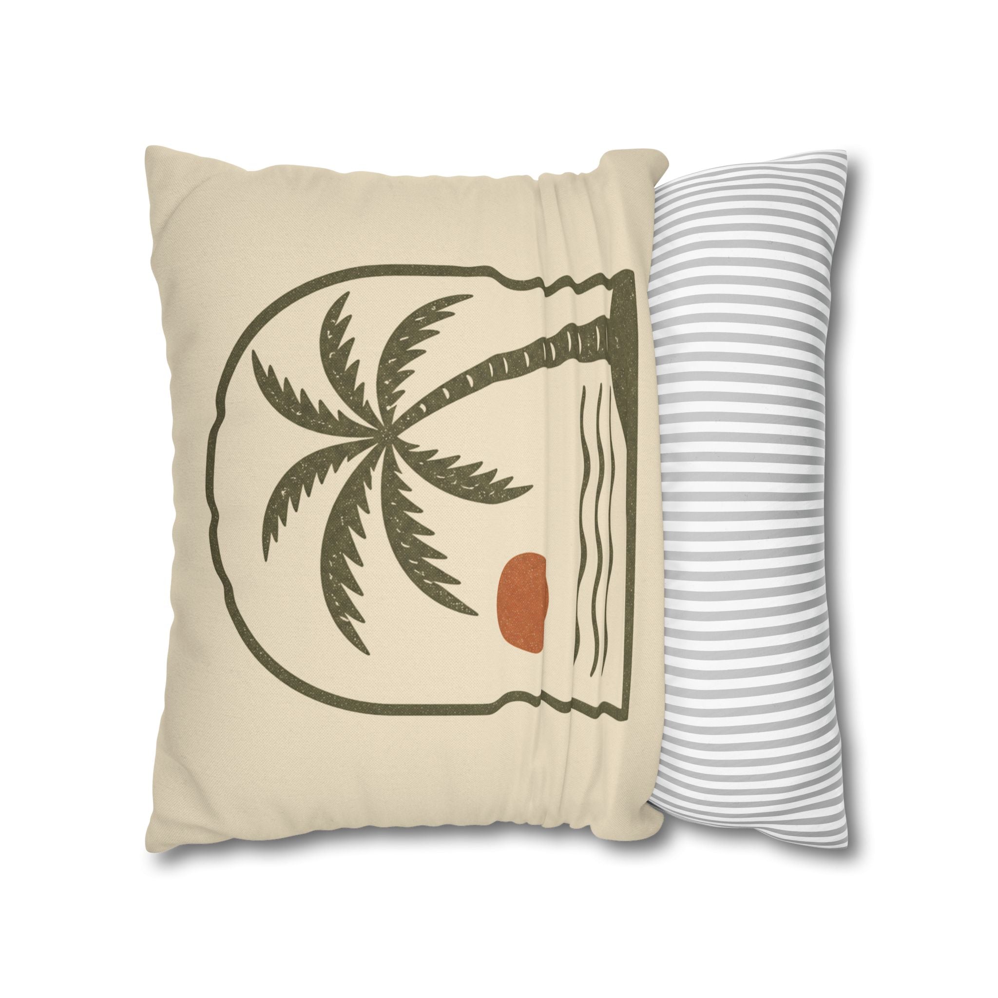 Retro Palm Tree Sunset Pillowcase - Creations by Chris and Carlos