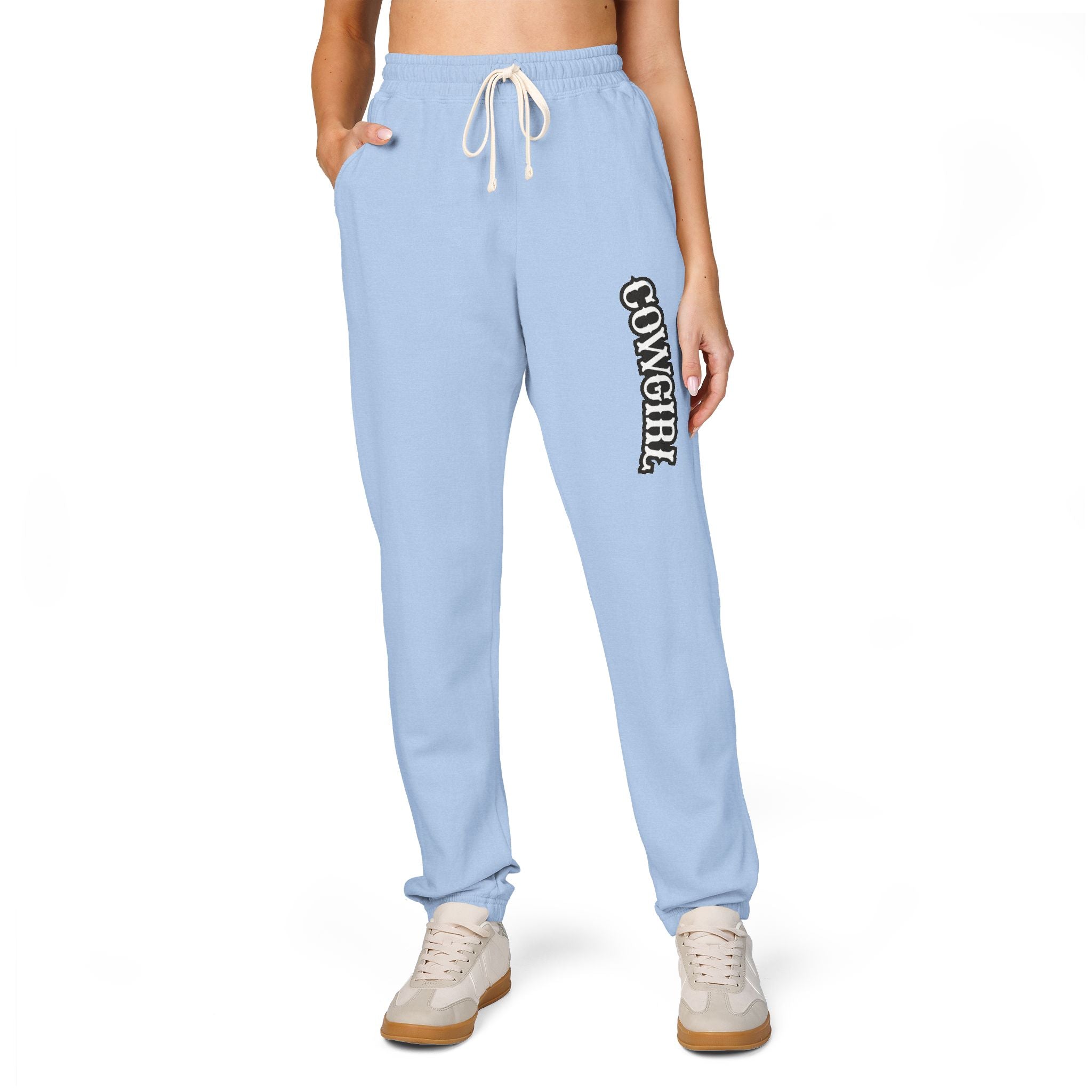Cowgirl Unisex Garment-Dyed Fleece Sweatpants - Creations by Chris and Carlos