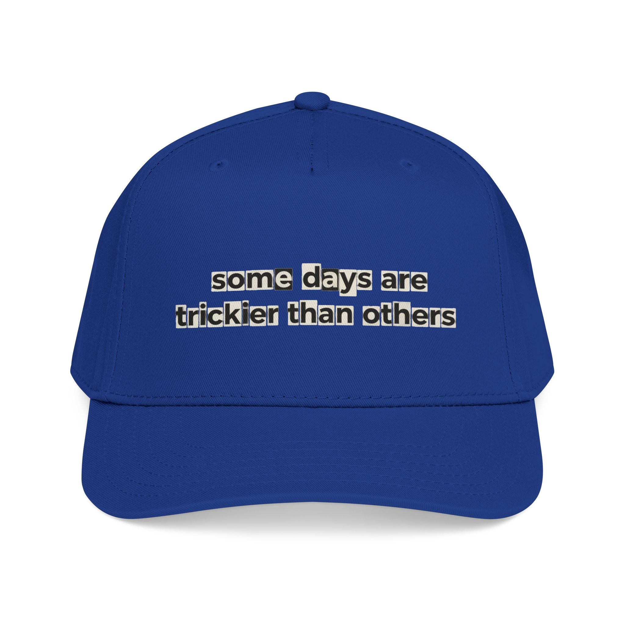 Baseball Cap — "Some Days Are Trickier Than Others" Patch - Creations by Chris and Carlos