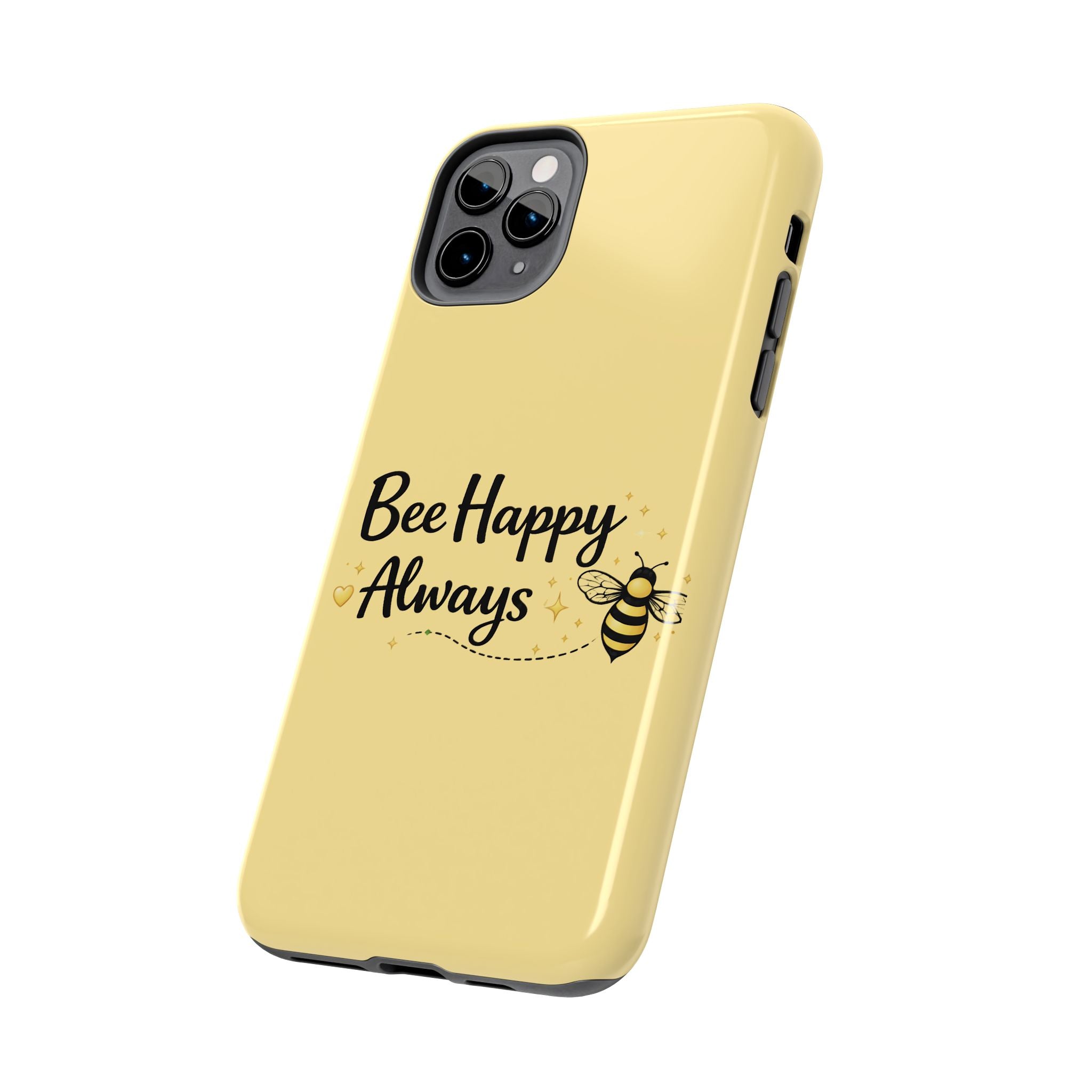 Buzz Off Bee Happy Always Phone Case - Creations by Chris and Carlos