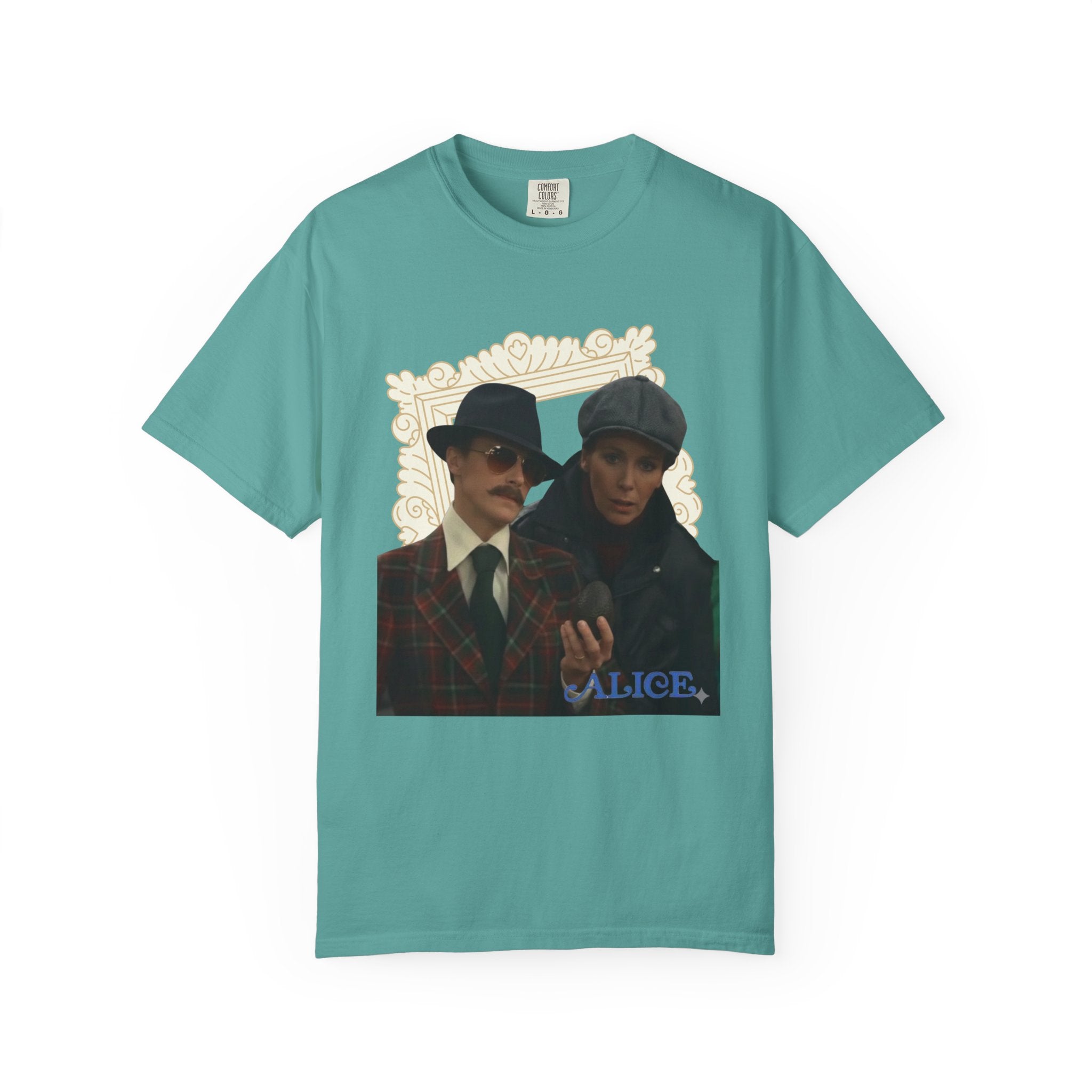 Alice Tv Show- Sam Buttler & Team Vintage Detective Portrait T-Shirt — 'Alice' Graphic Tee - Creations by Chris and Carlos