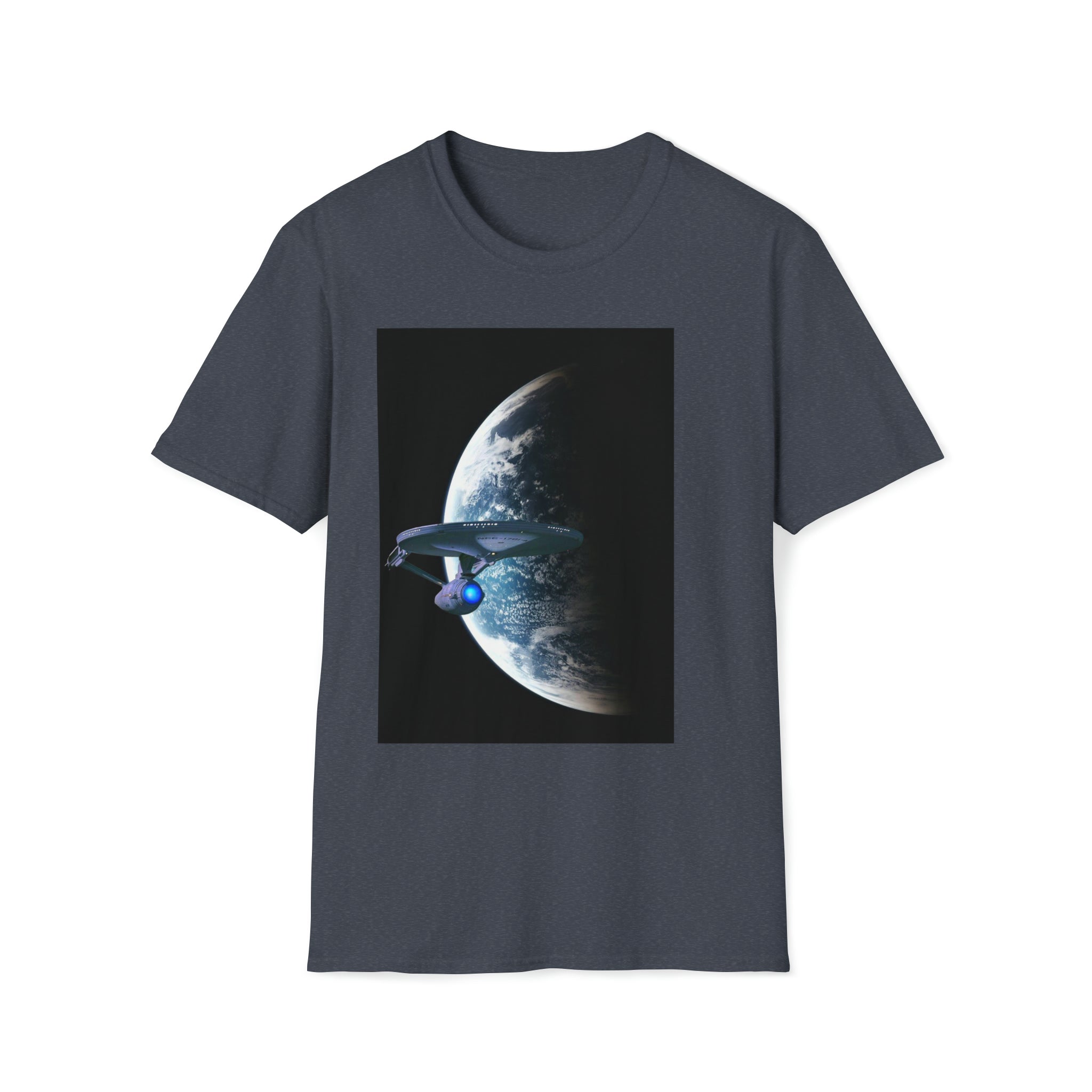 Star Trek USS Enterprise- unisex Softstyle T-Shirt - Creations by Chris and Carlos