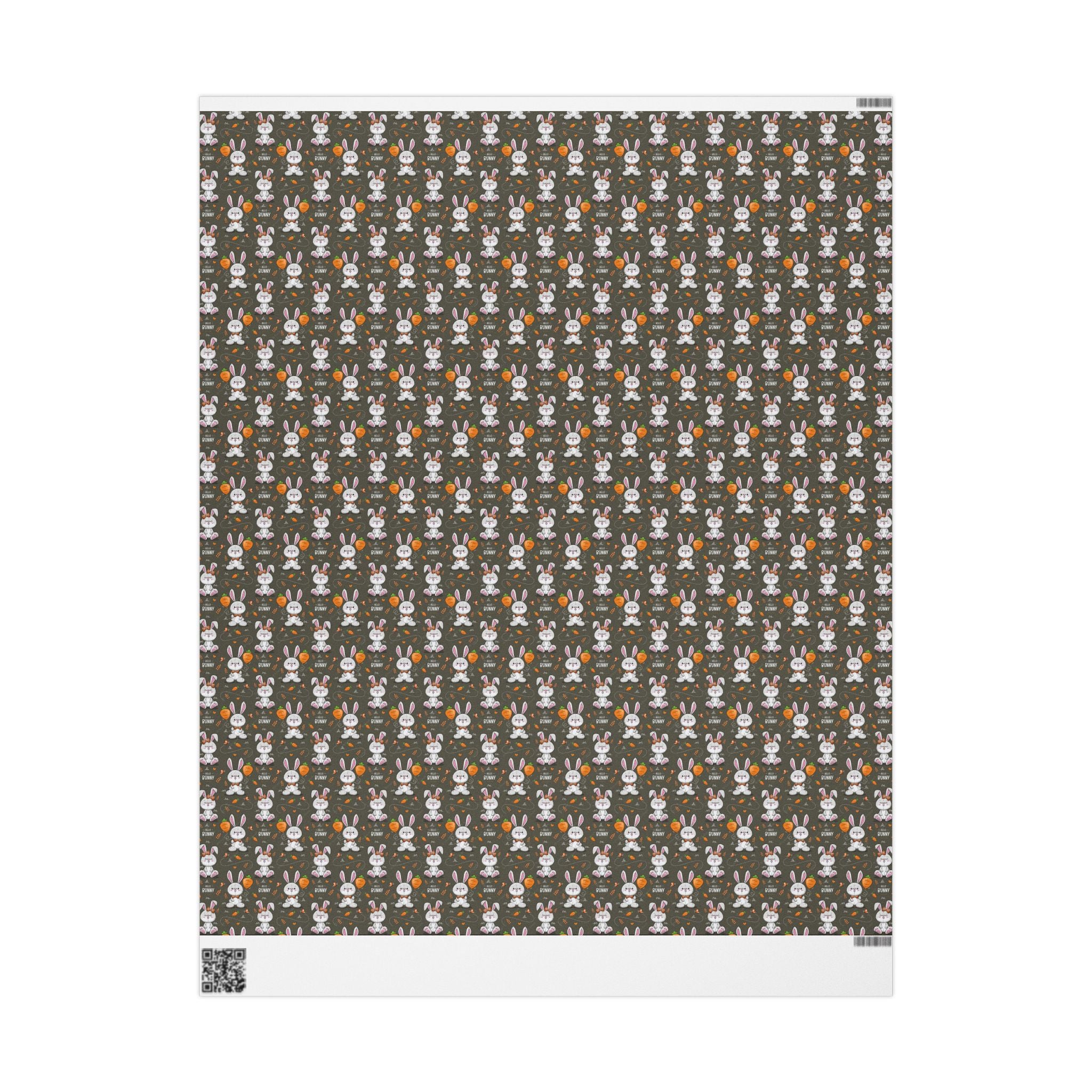 Bunny Pattern Wrapping Paper Roll — Cute Easter Gift Wrap - Creations by Chris and Carlos